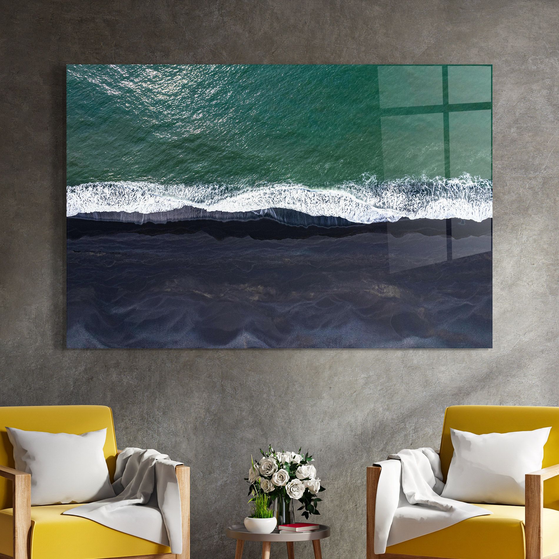 Green Blue Beach mockup 4