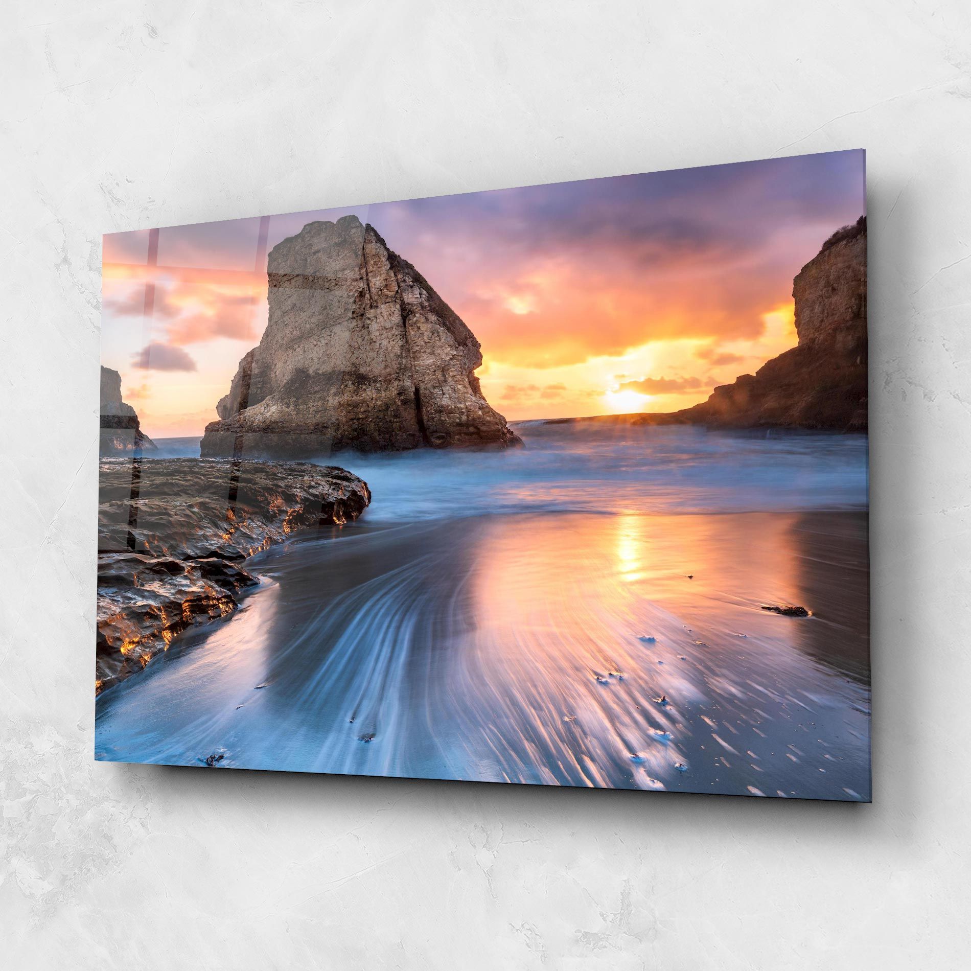 Blue Sunset Beach mockup 1