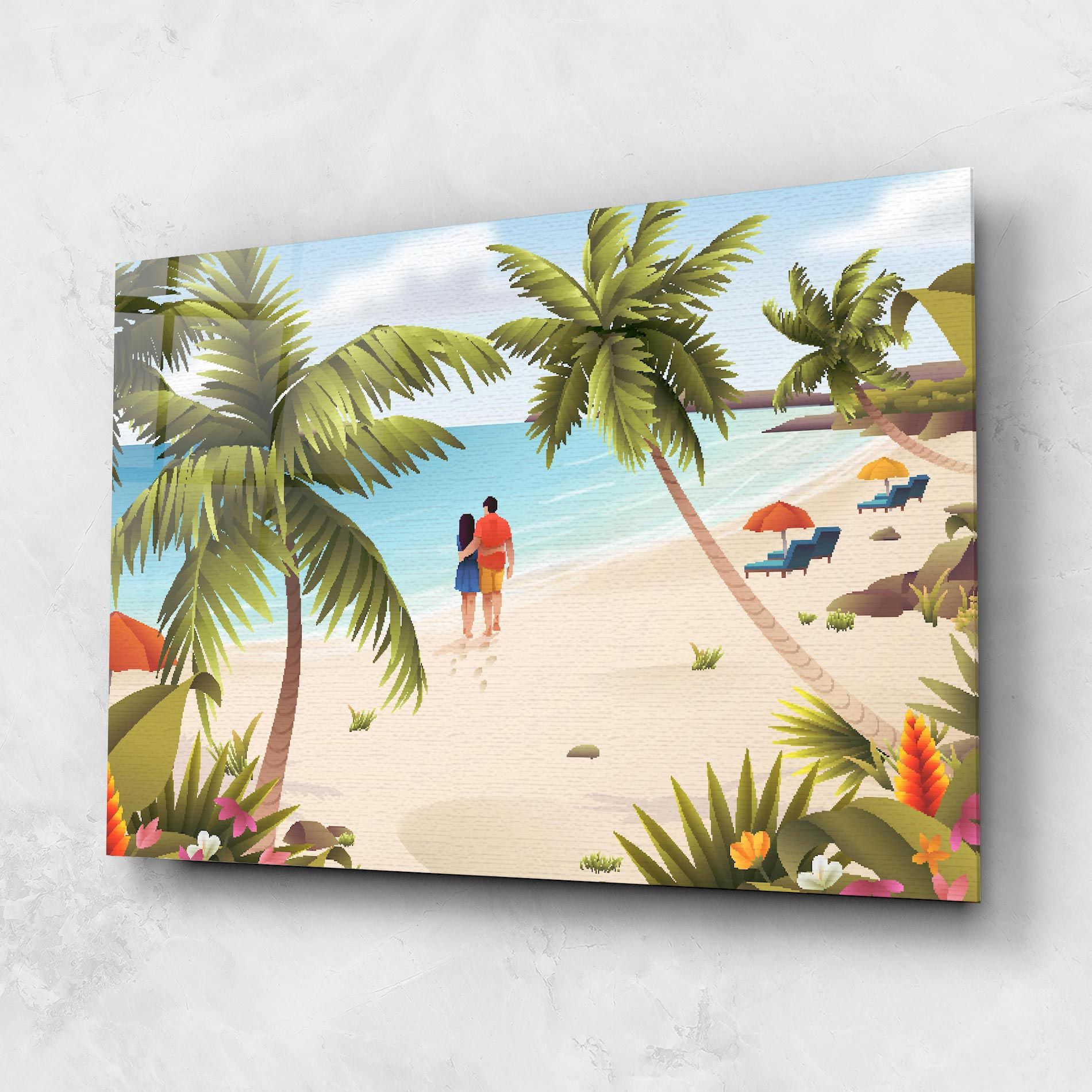 Couple Beach mockup 1