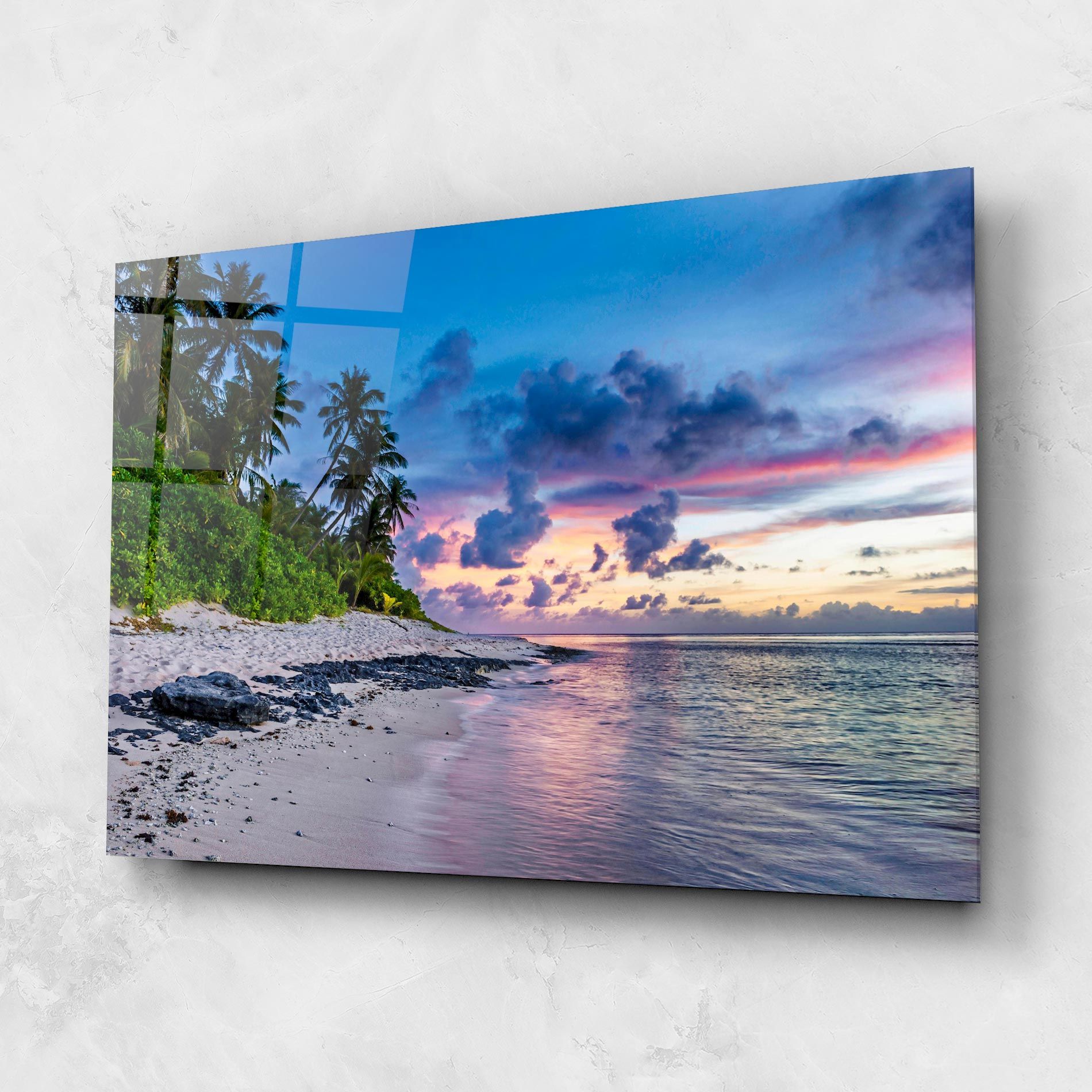 Purple Blue Beach mockup 1