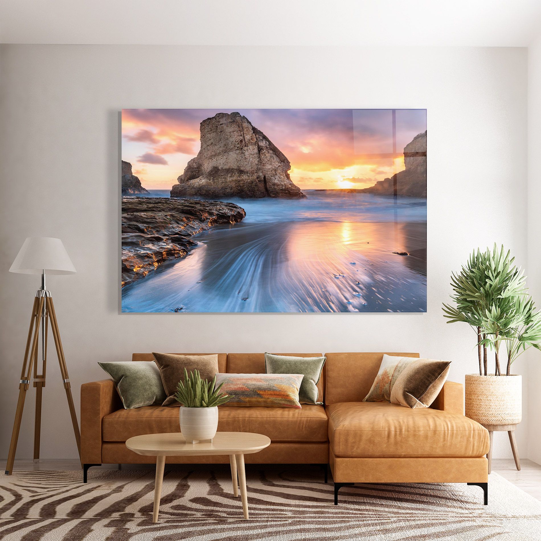 Blue Sunset Beach mockup 7