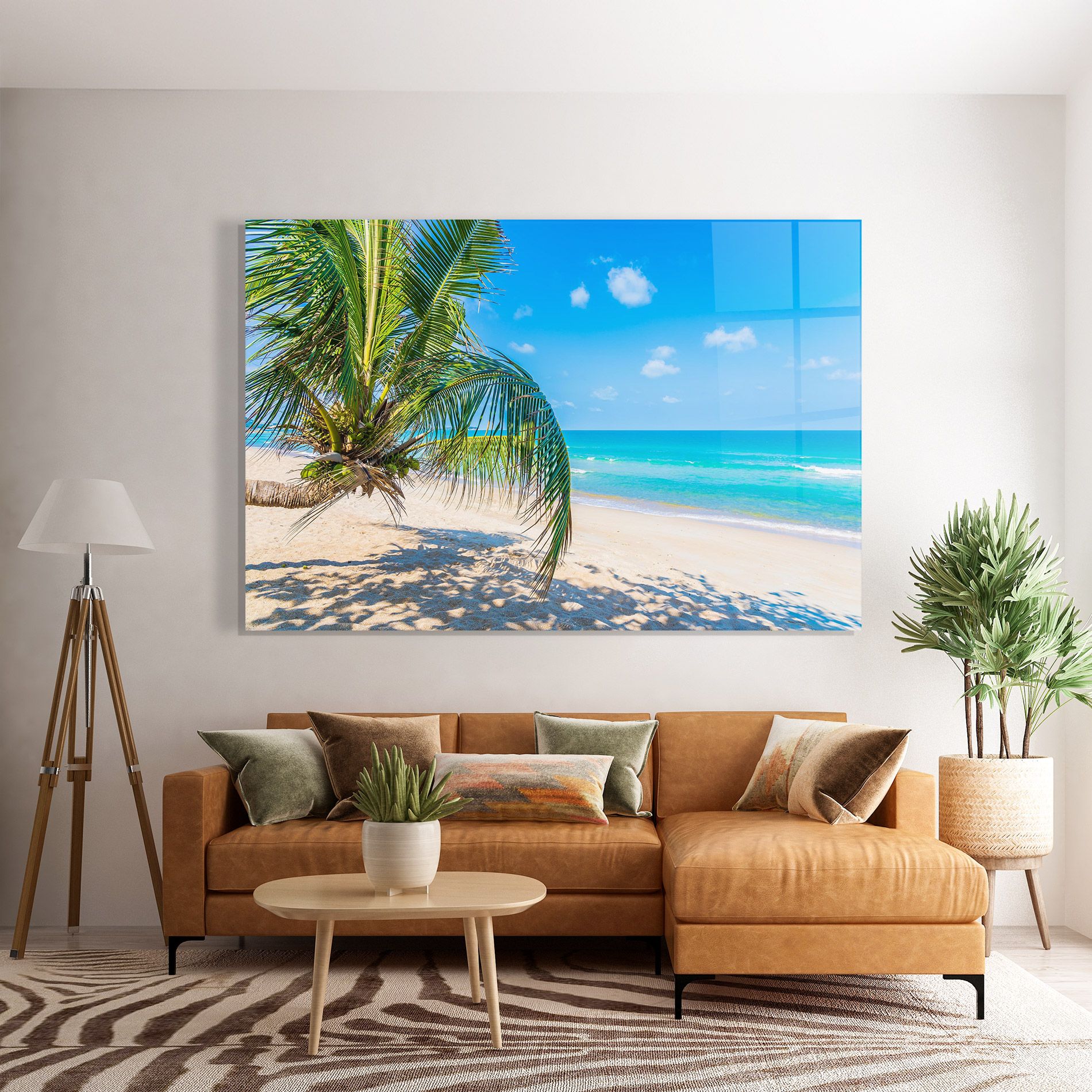 Tropical Beach View mockup 7