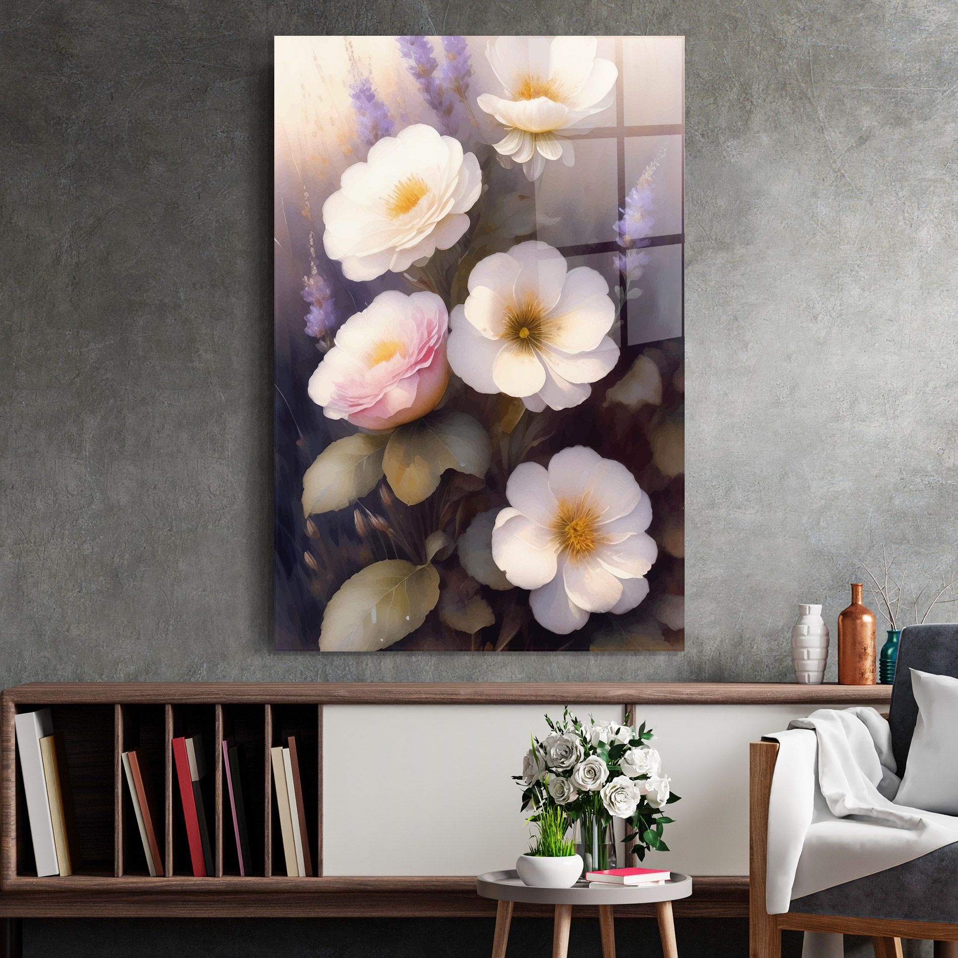 Cream Flower Spring mockup 2