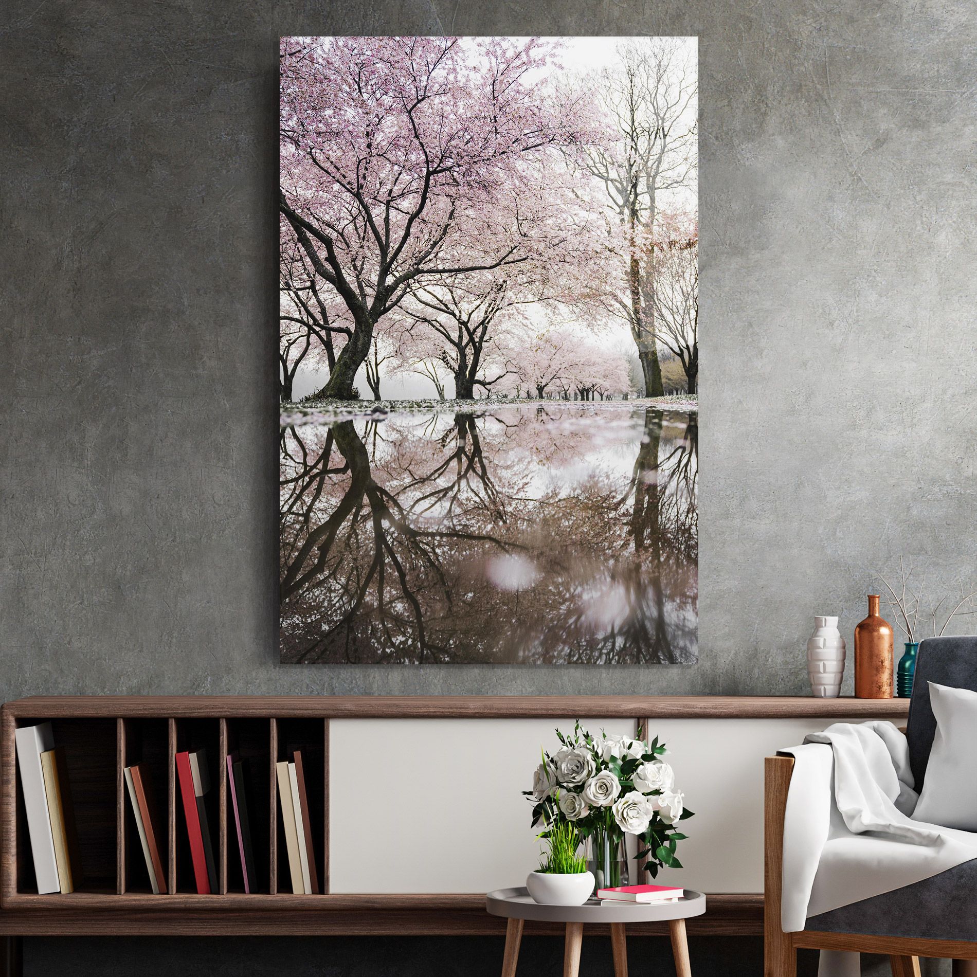 Pretty Pink Spring Tree mockup 2