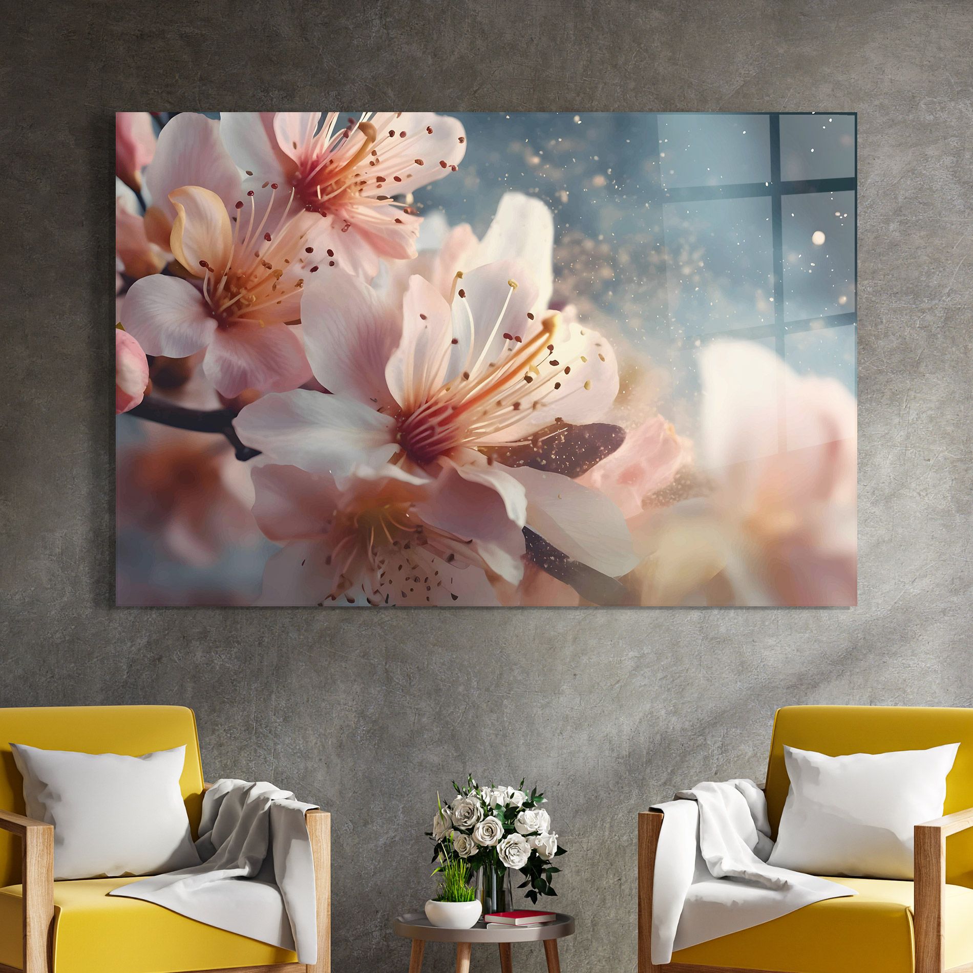 Flower Spring Art mockup 4