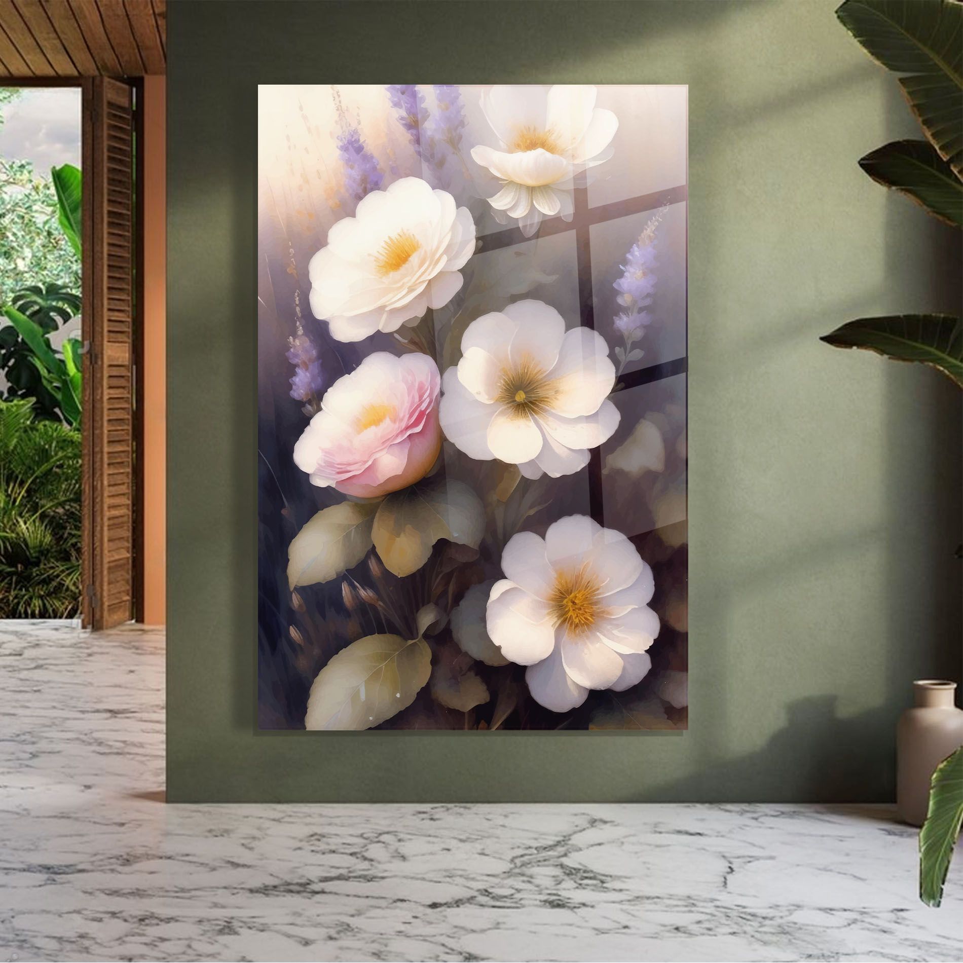 Cream Flower Spring mockup 7