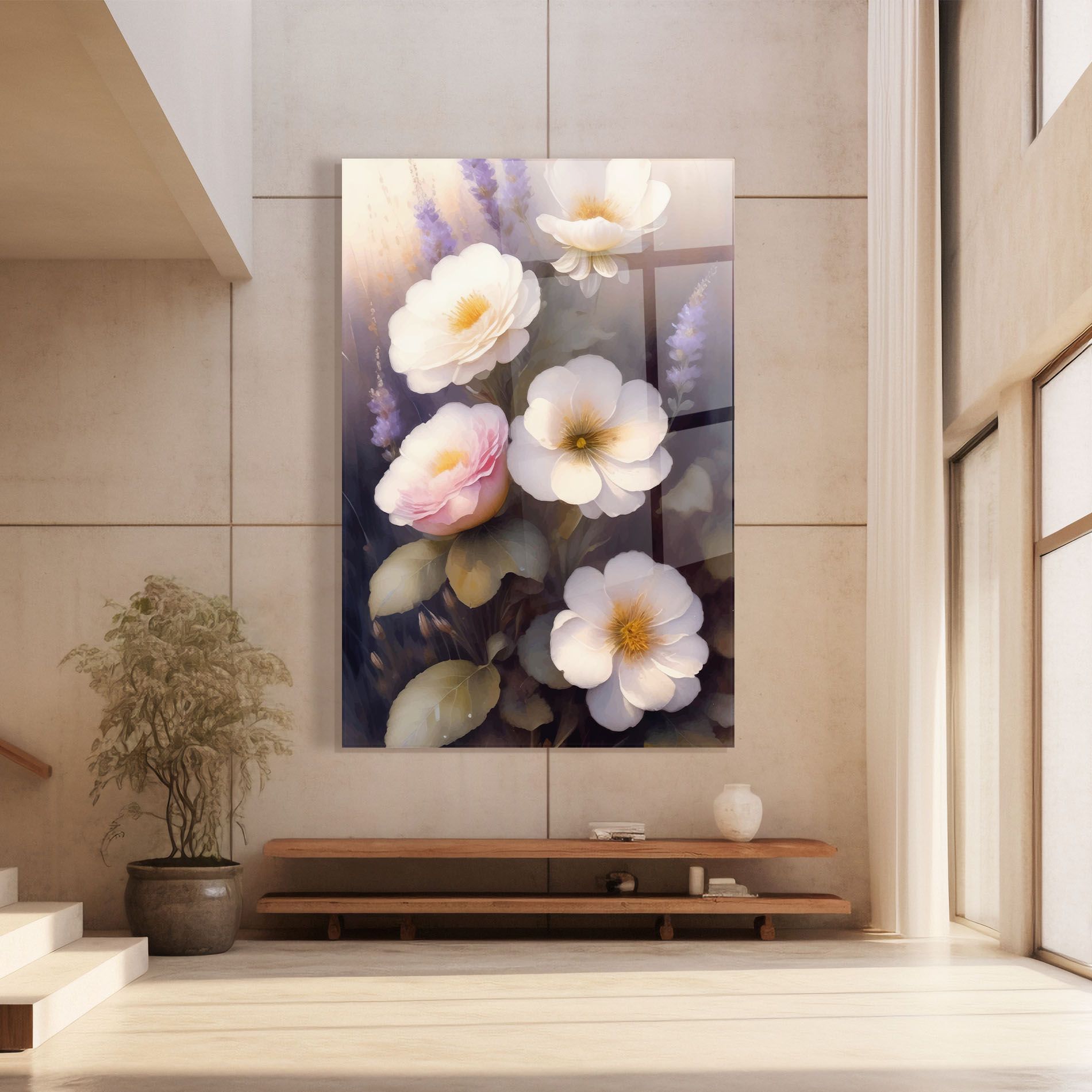 Cream Flower Spring mockup 8