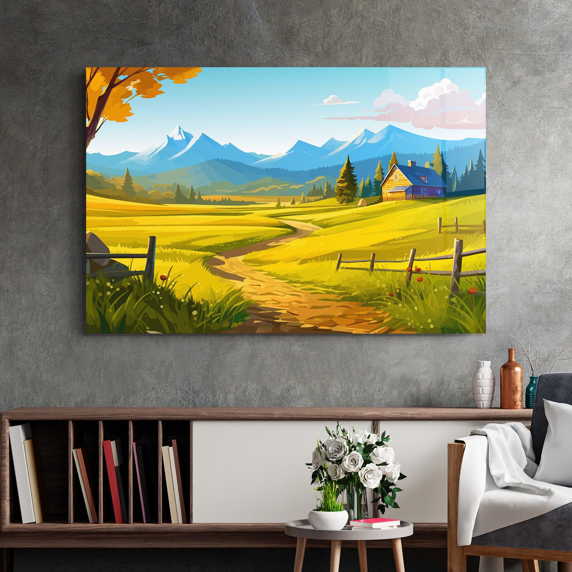 Daylight Rural View mockup 2