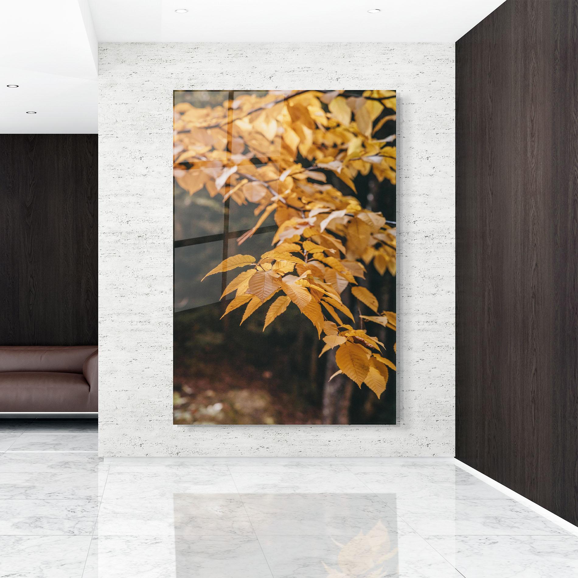 Стъклена картина Autumn Nature mockup 9