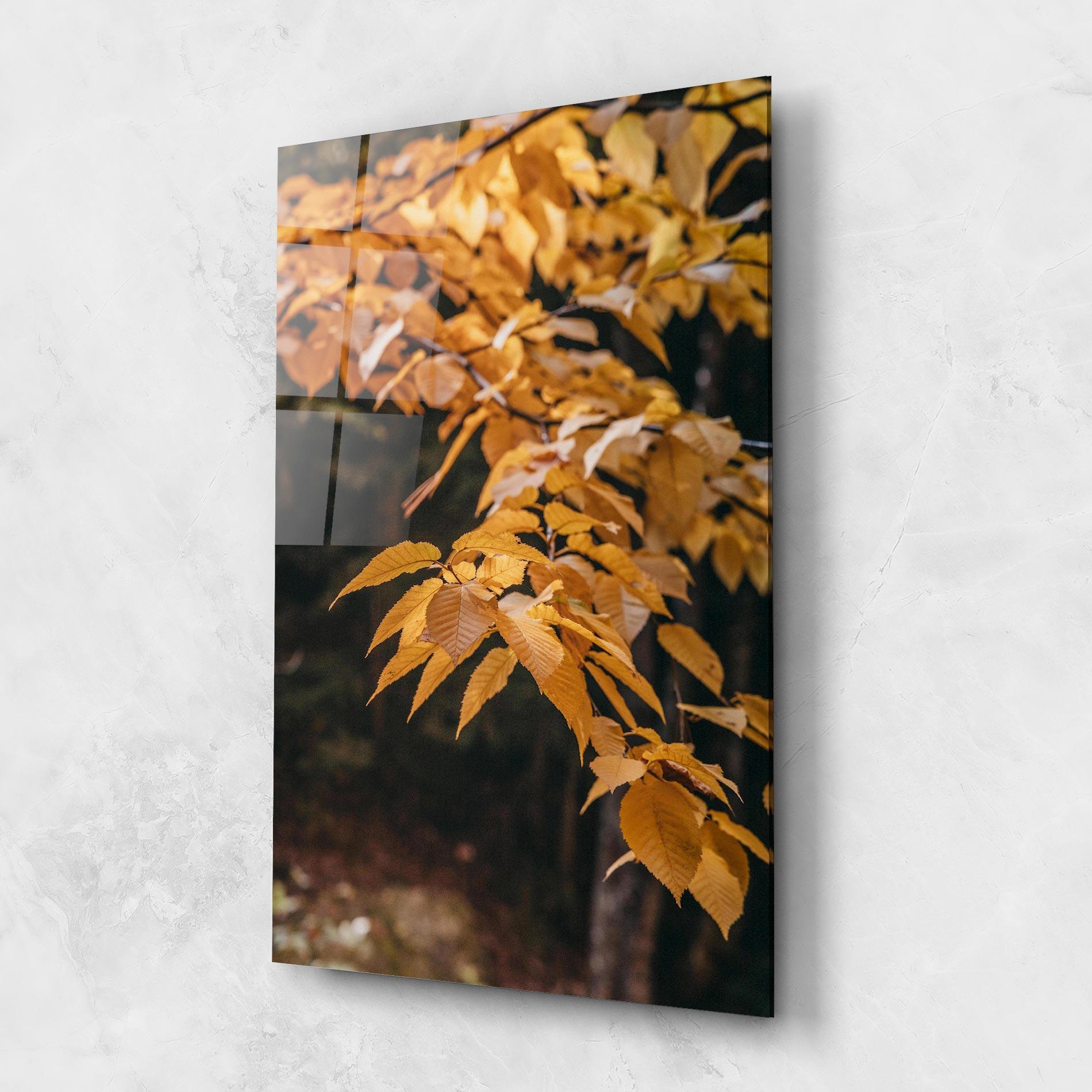 Стъклена картина Autumn Nature mockup 1