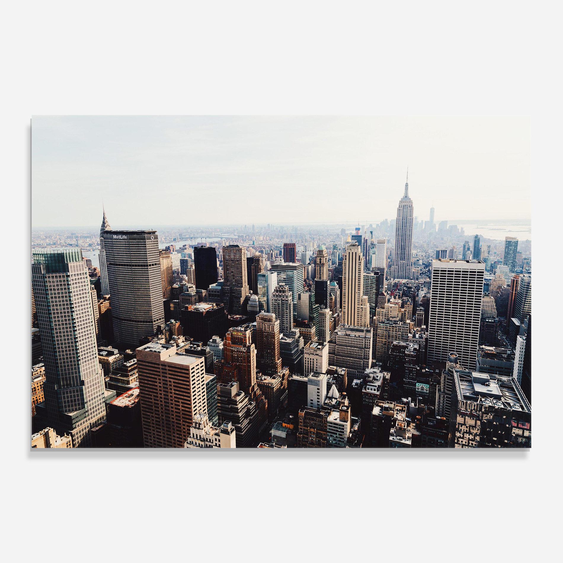 Стъклена картина Building Mix View mockup 0