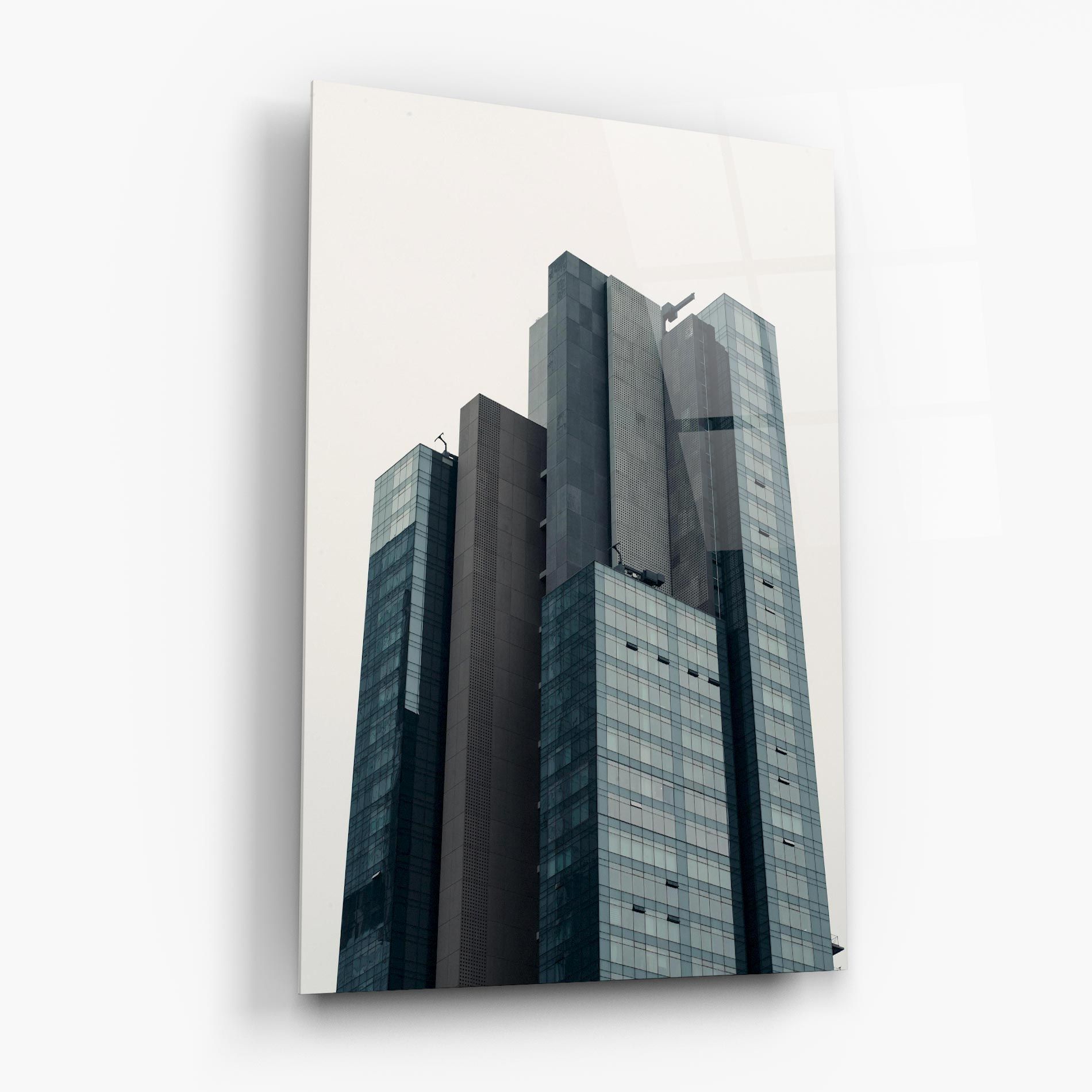 Blue High Building mockup 6