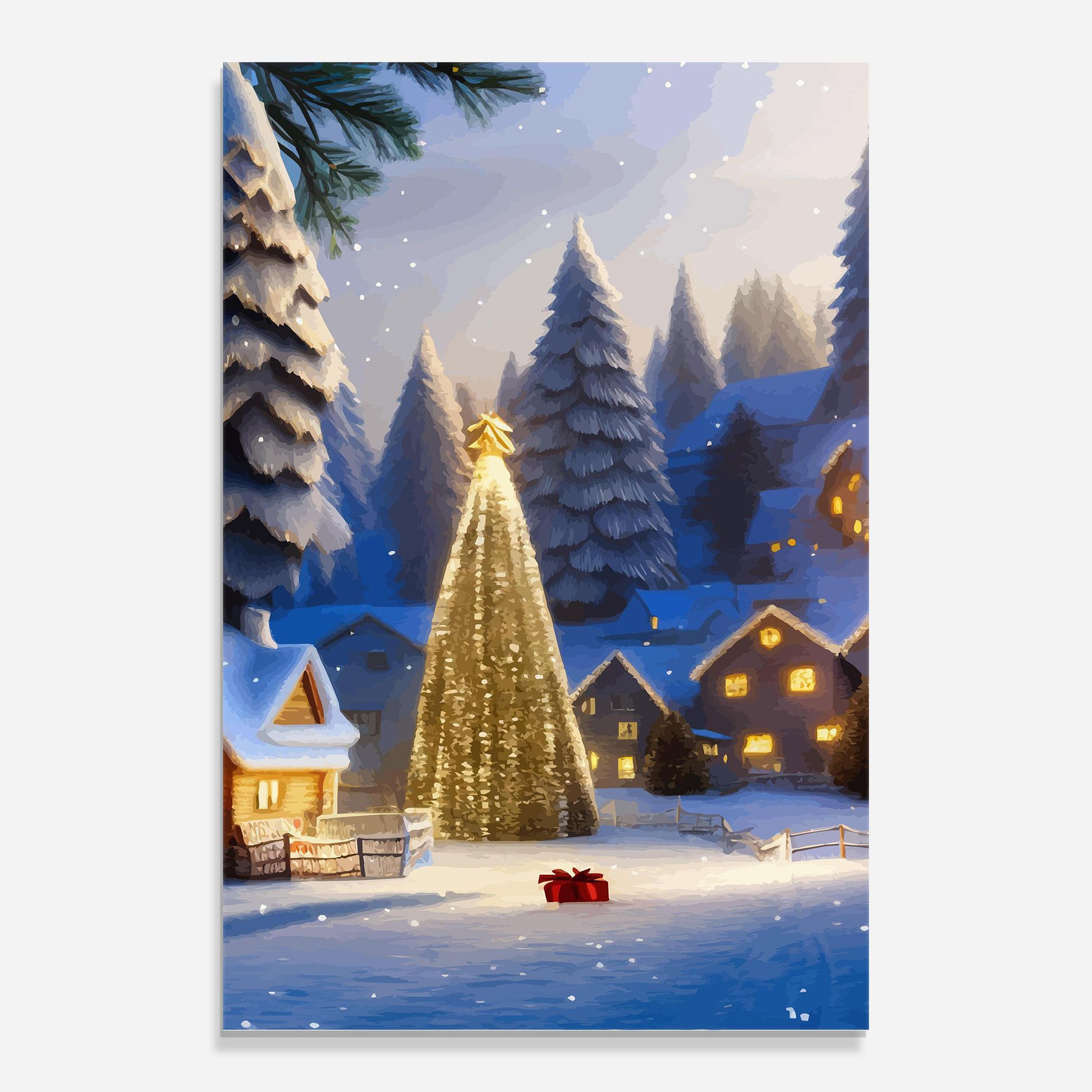 Fairy Tale Christmas House mockup 0