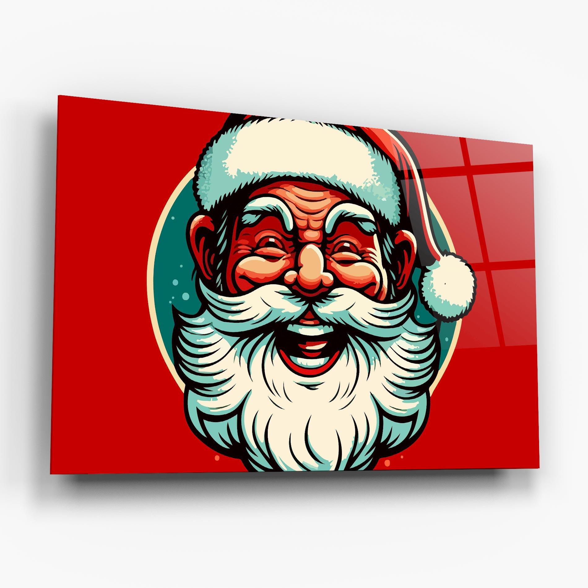 Стъклена картина Crazy Smile mockup 6