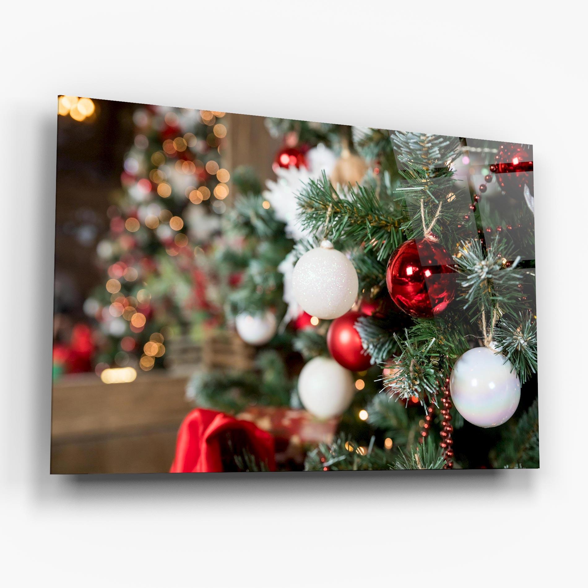 Стъклена картина Magic Christmas Home mockup 6