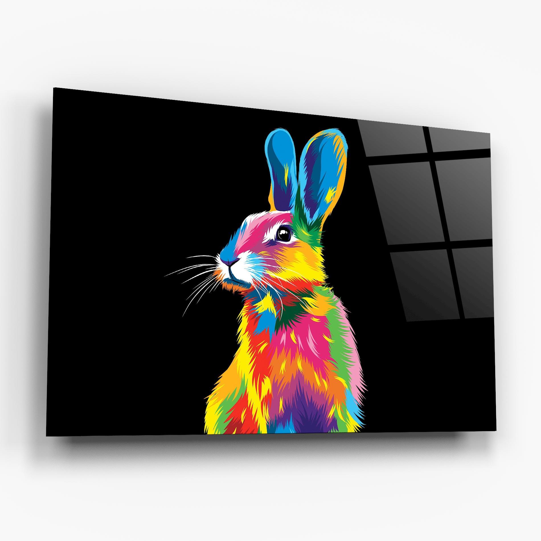 Стъклена картина Color Mix Easter mockup 6