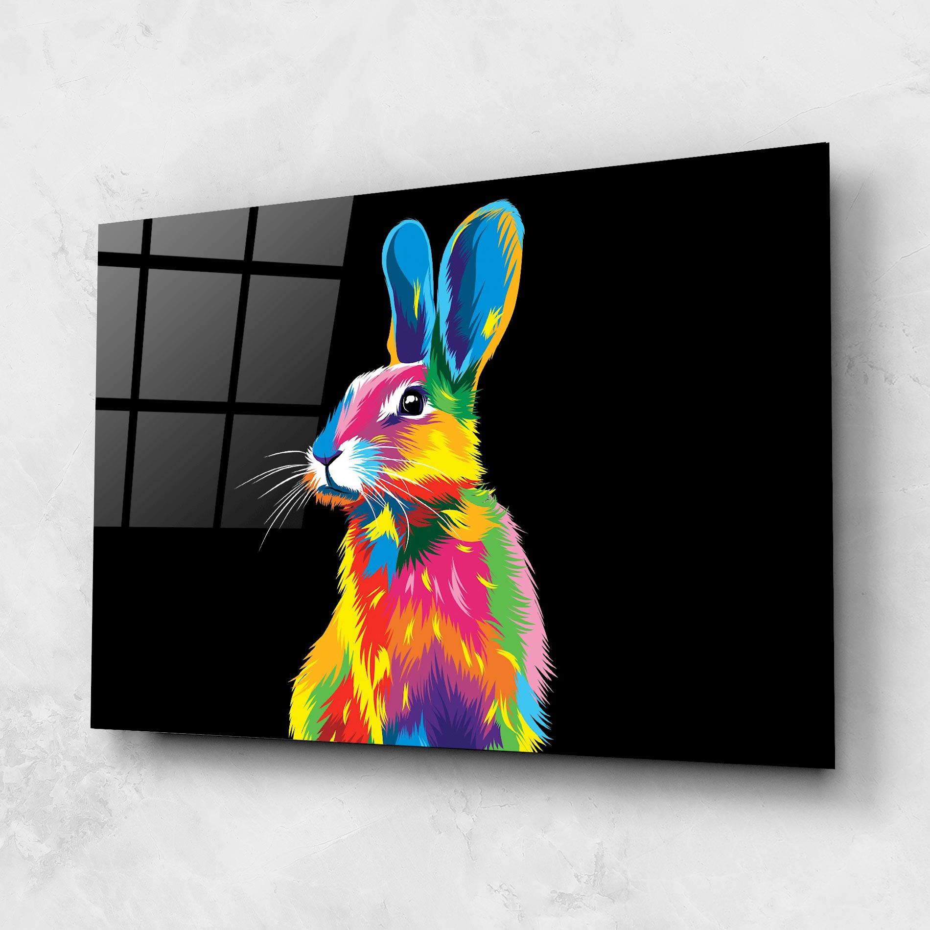 Стъклена картина Color Mix Easter mockup 1