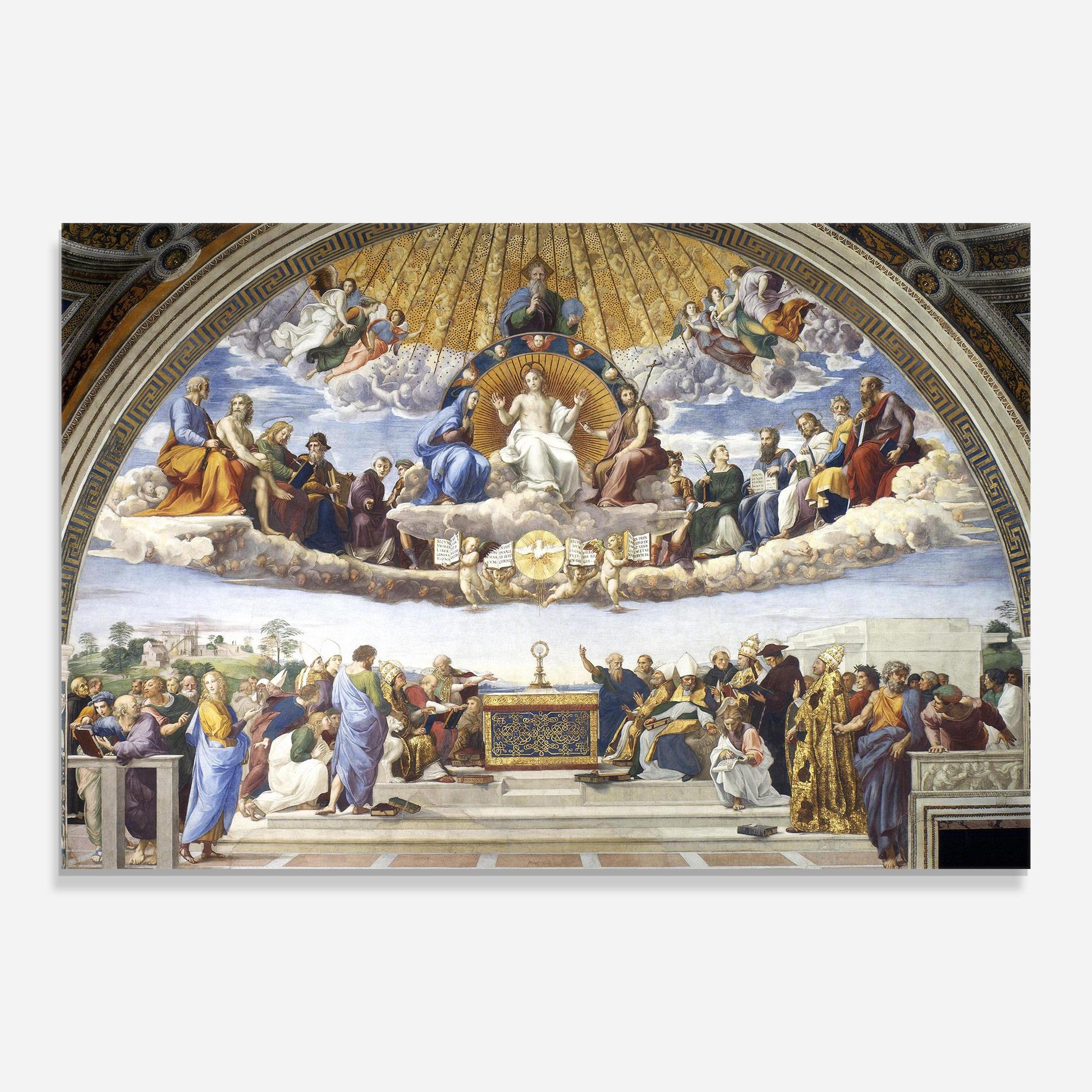 Стъклена картина Holy Light mockup 0