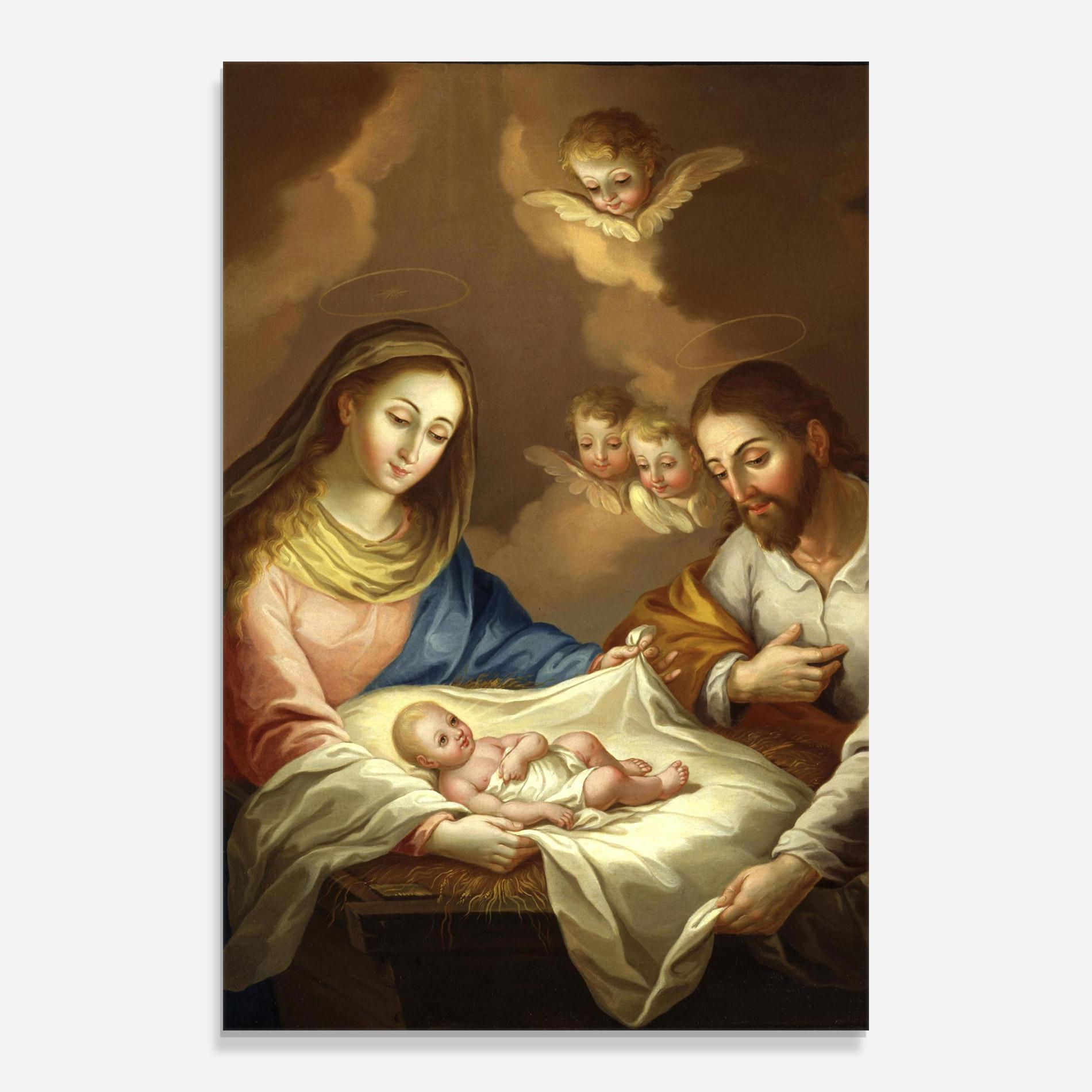 Стъклена картина Devine Reflection mockup 0