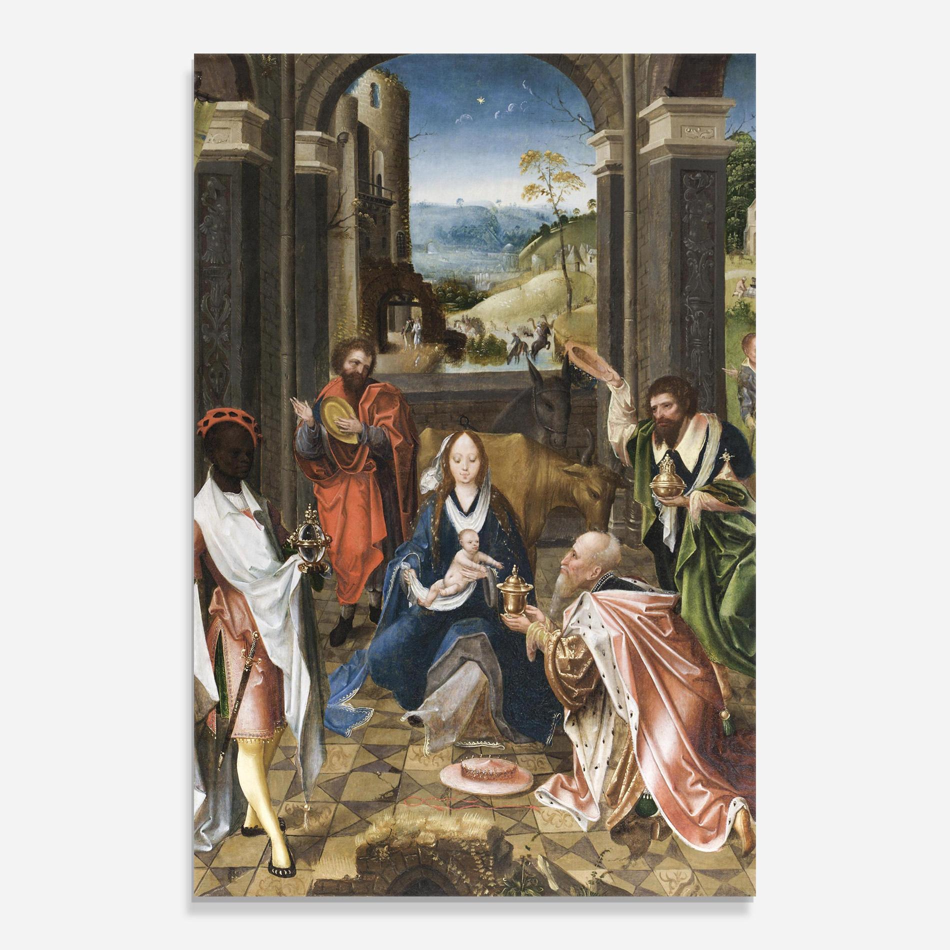 Стъклена картина Merciful Miracle mockup 0