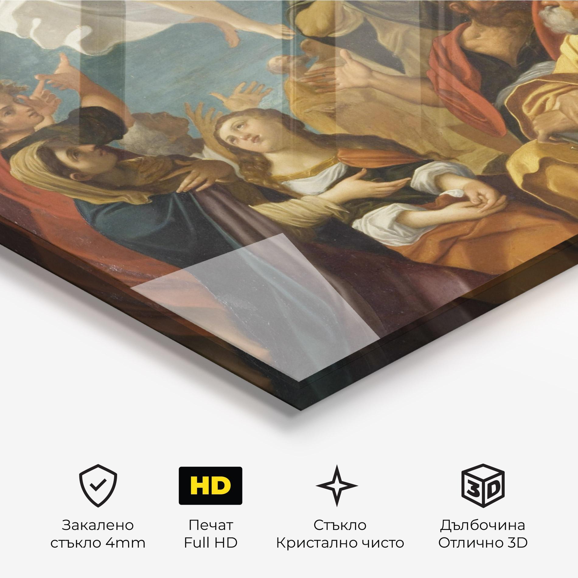 Стъклена картина Flying Divine Art mockup 3