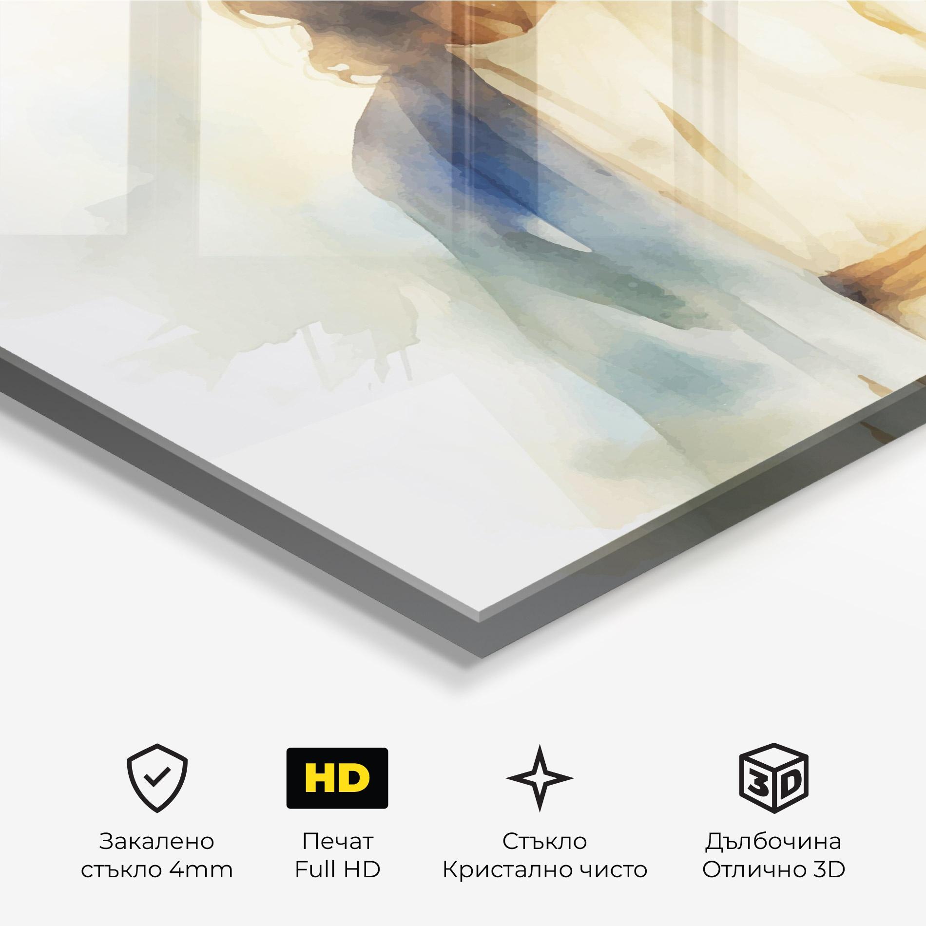 Стъклена картина Jesus Light Art mockup 3