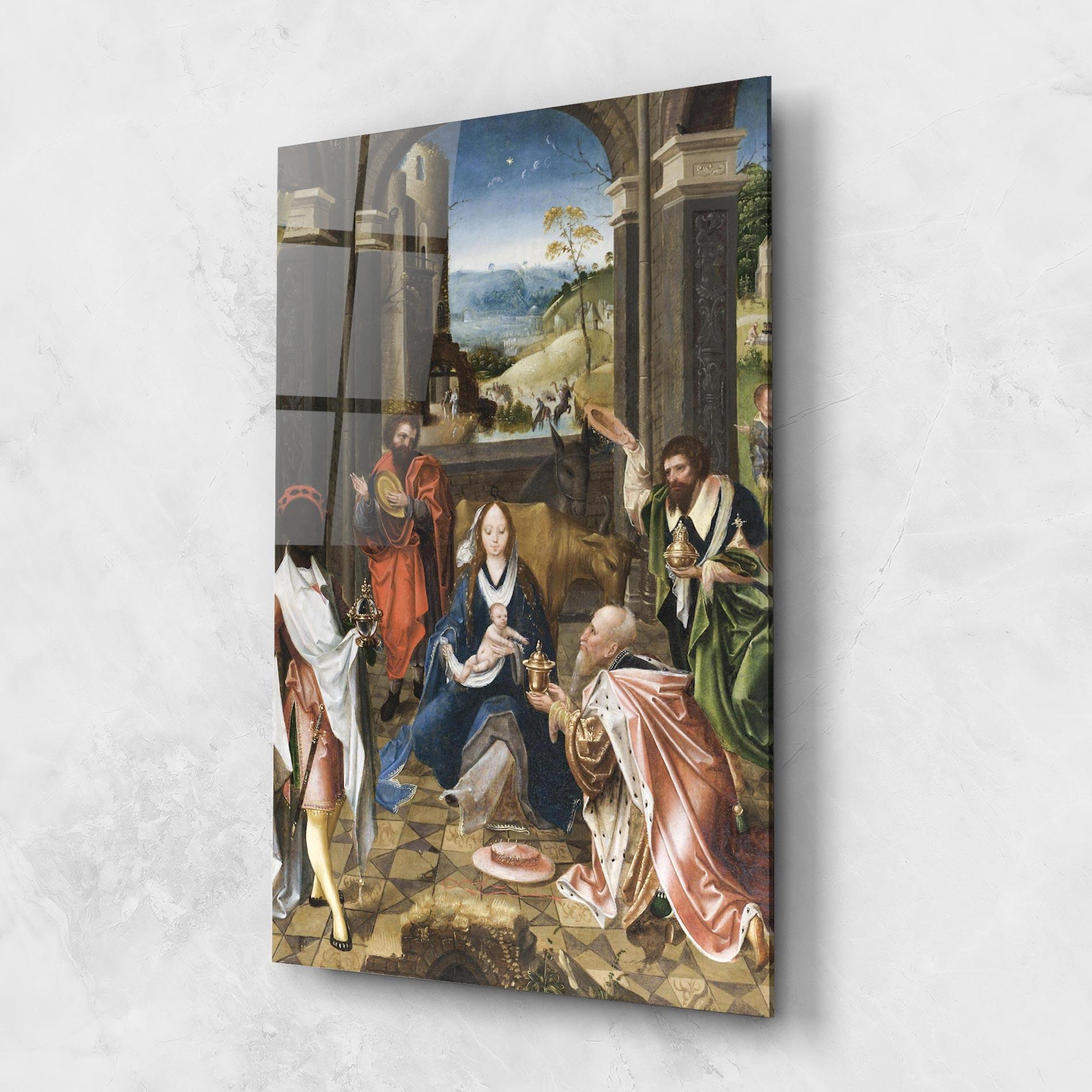 Стъклена картина Merciful Miracle mockup 1