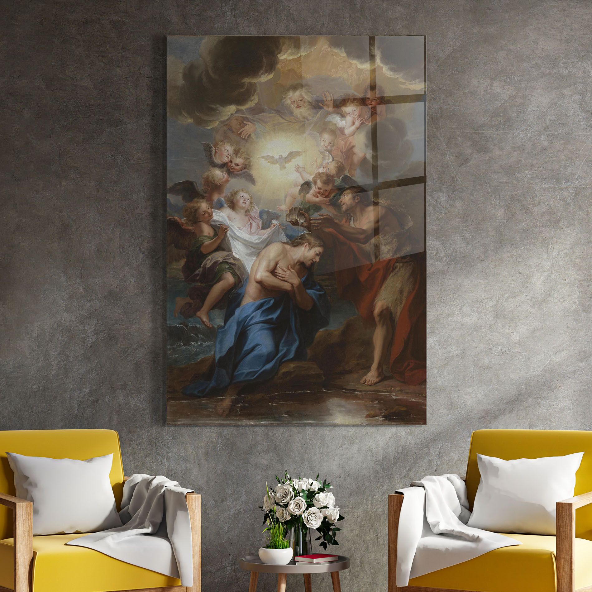 Bird Floating mockup 4