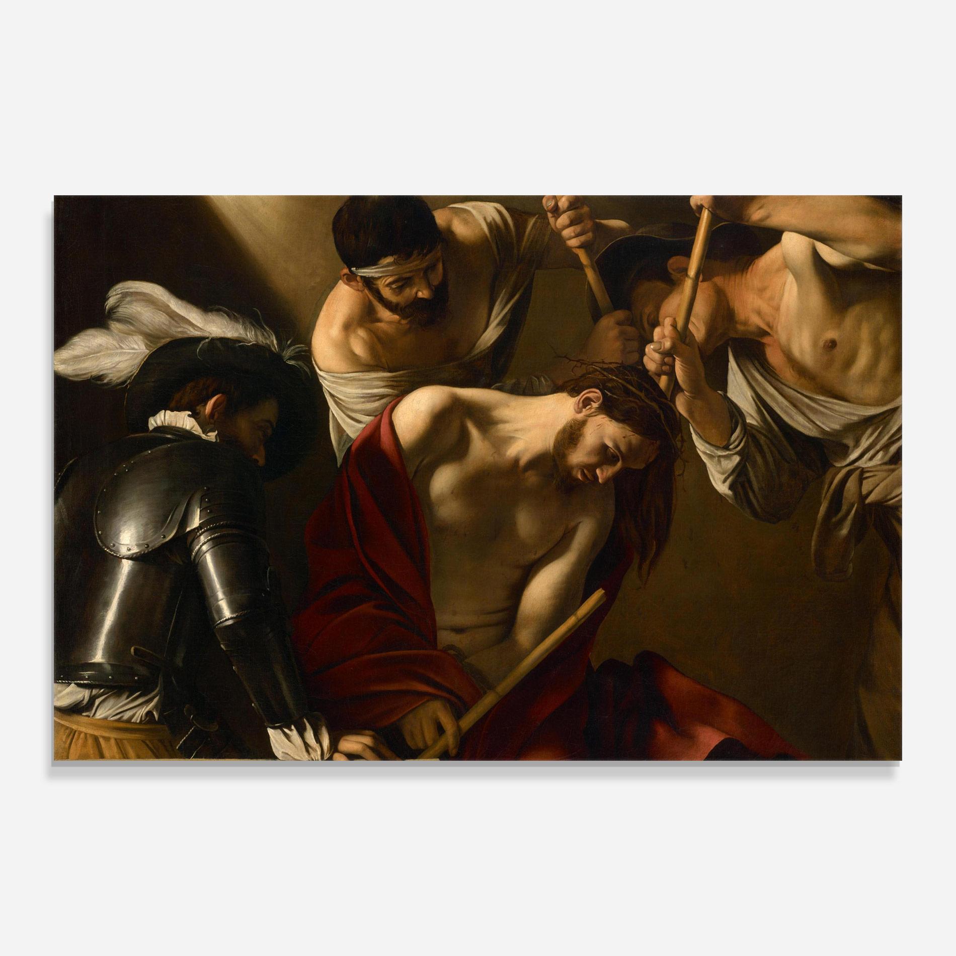 Стъклена картина Crowning With Thorns mockup 0