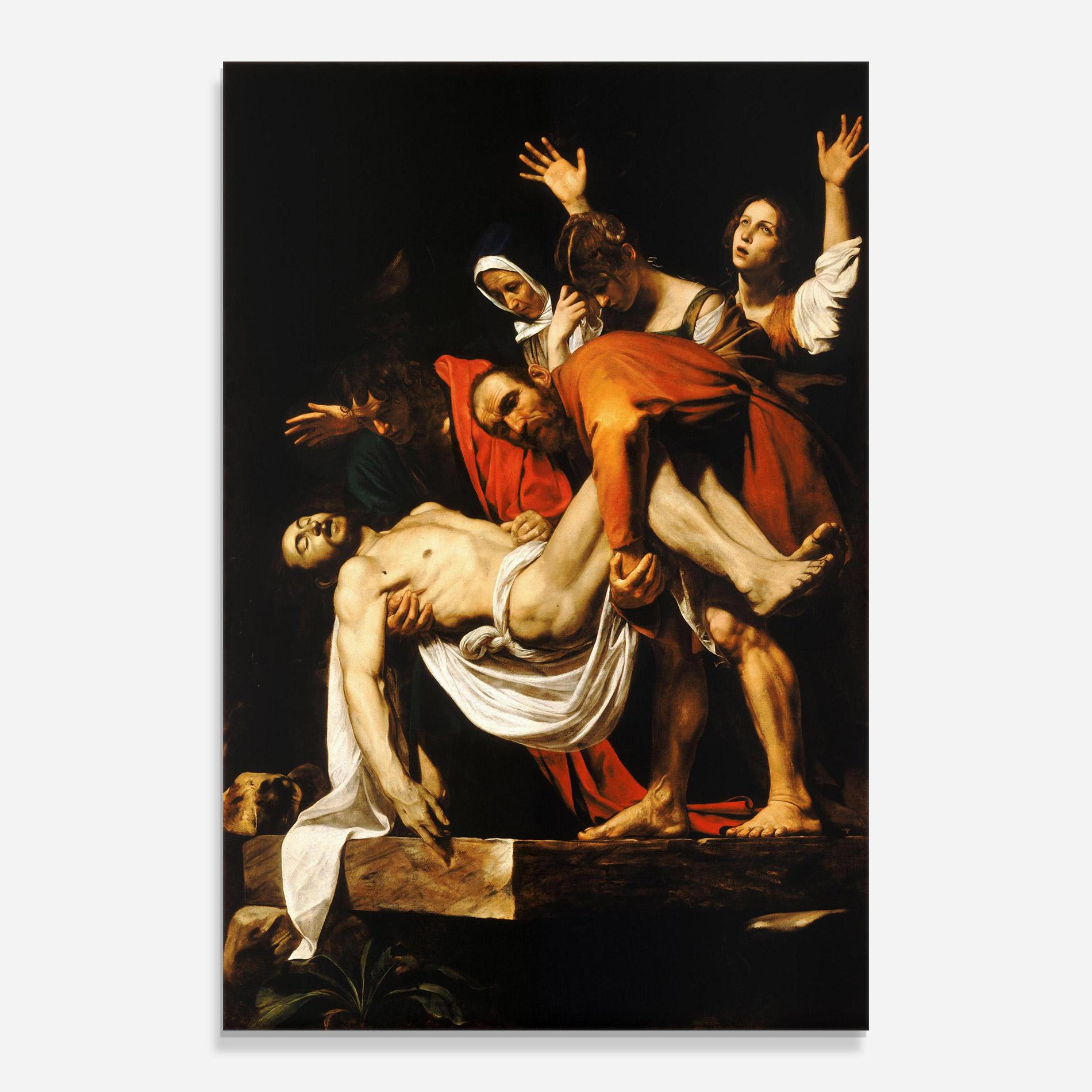 Стъклена картина The Entombment Of Christ mockup 0