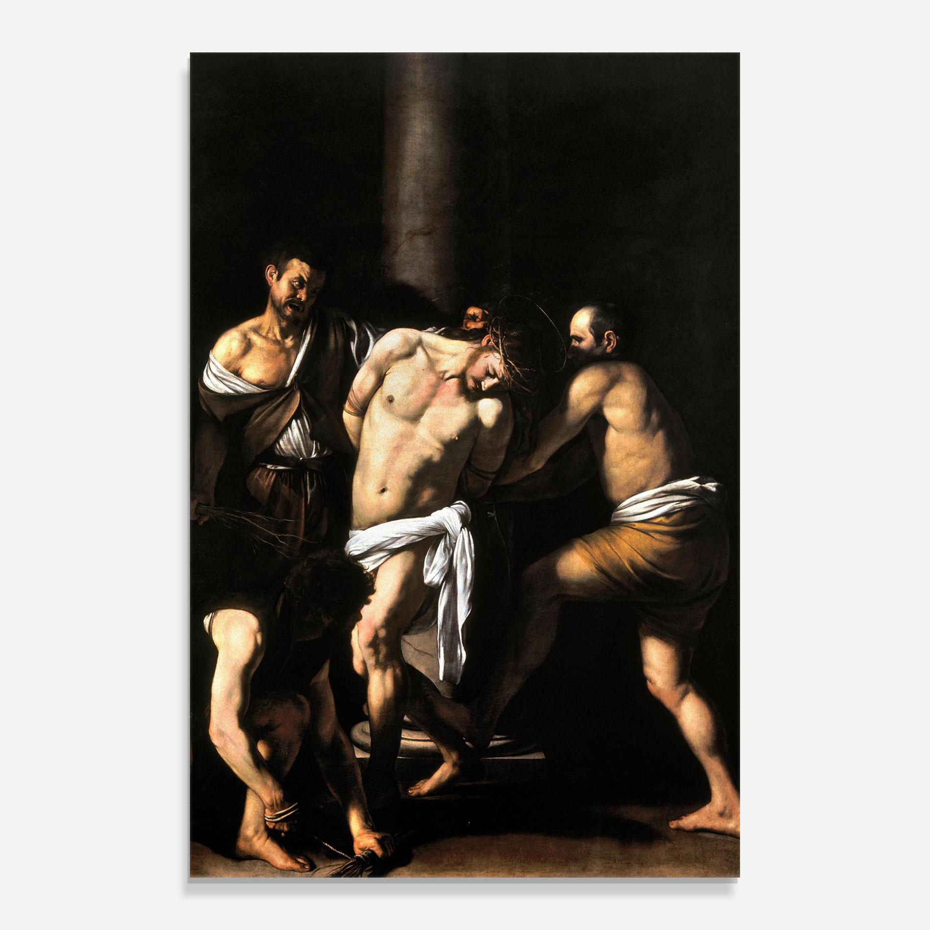 Стъклена картина The Flagellation Of Christ mockup 0