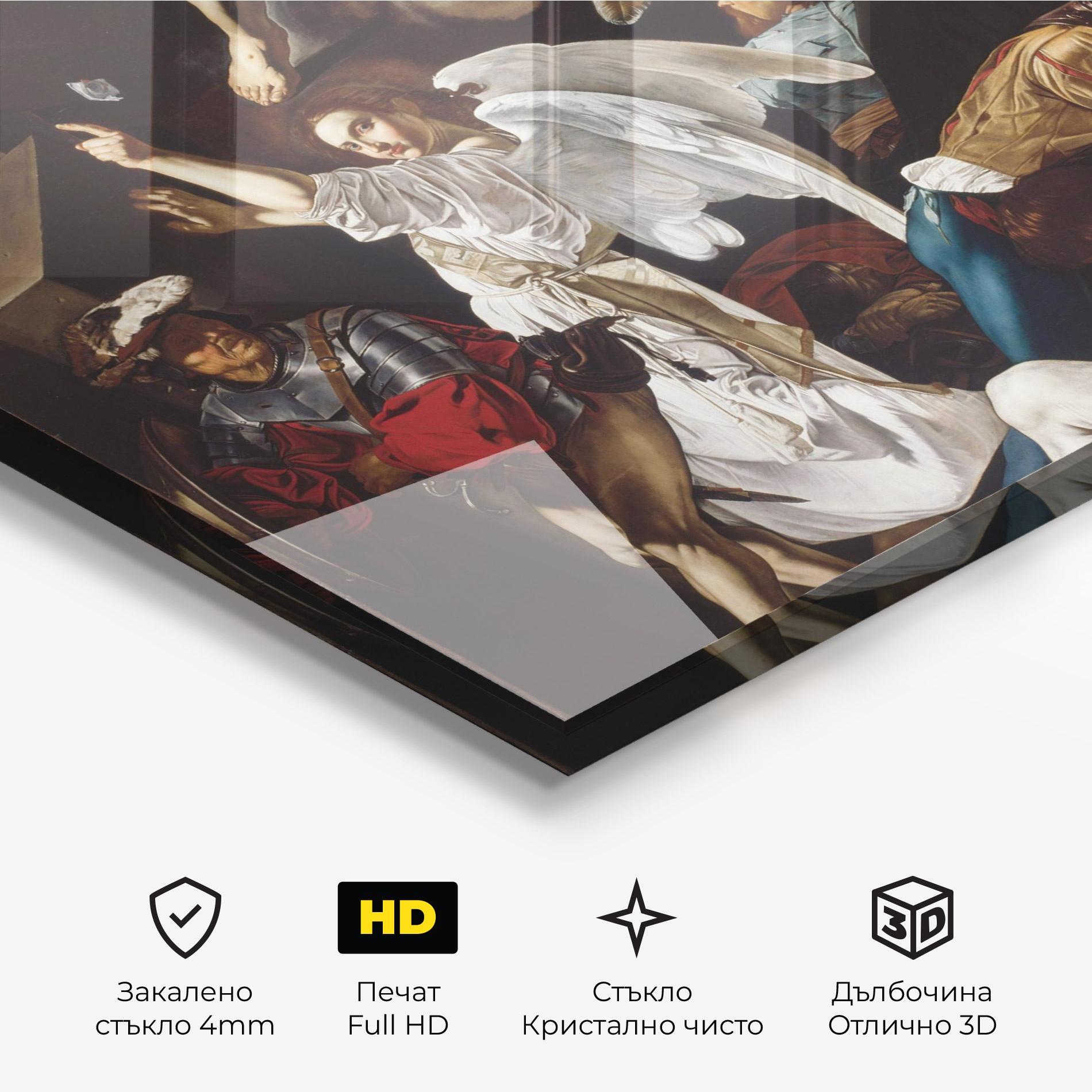 Стъклена картина Resurrection mockup 3