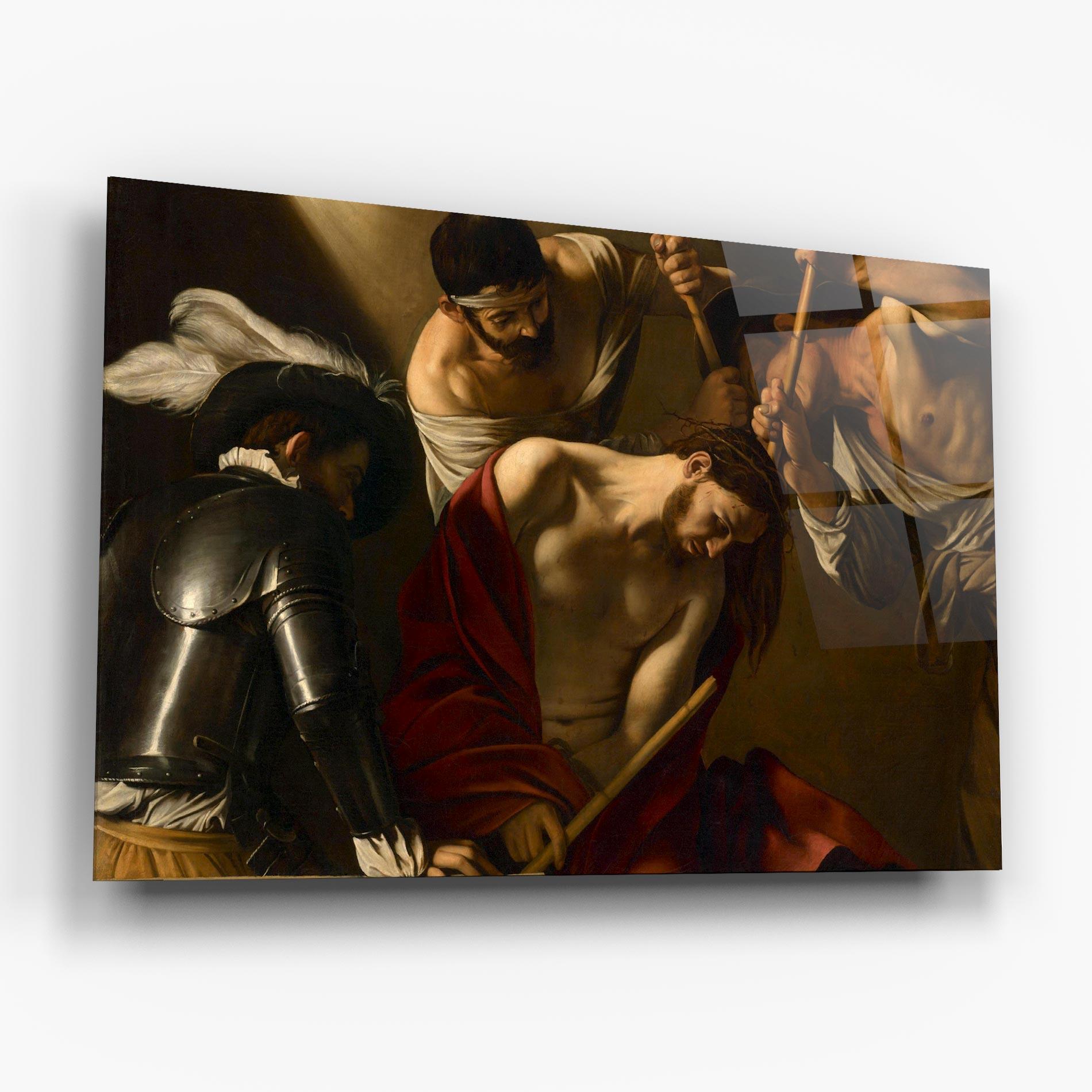 Стъклена картина Crowning With Thorns mockup 6