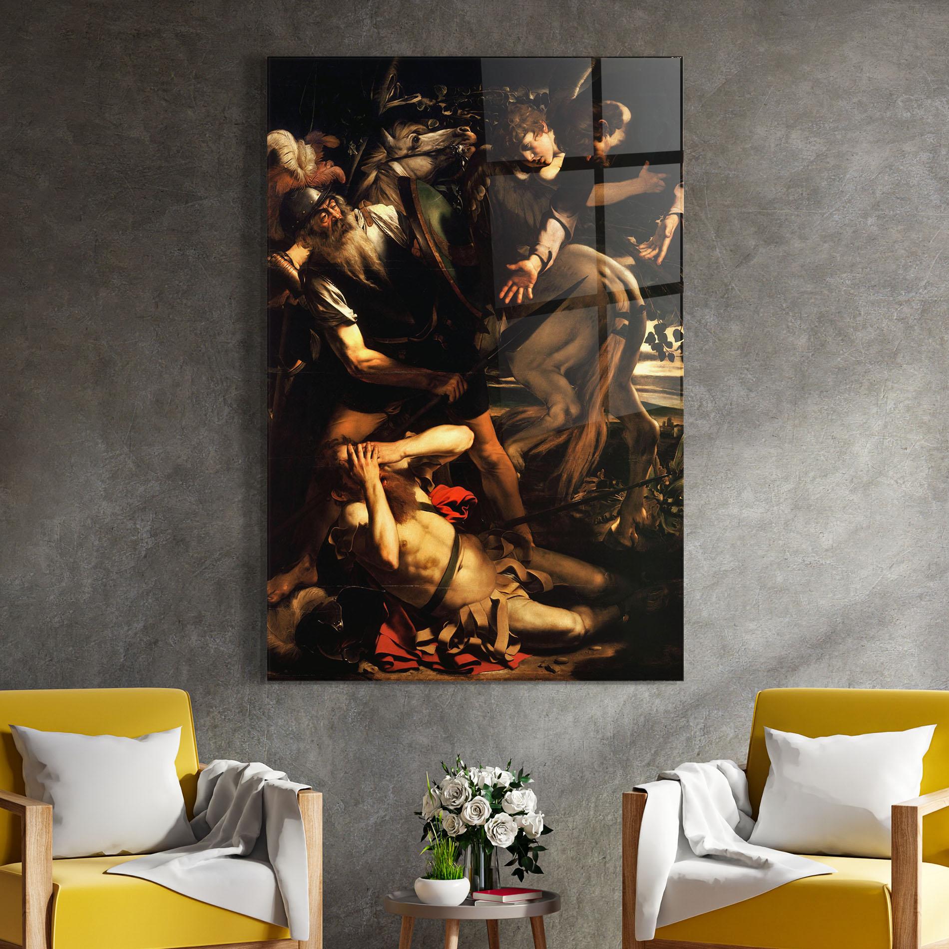 Стъклена картина The Conversion mockup 4