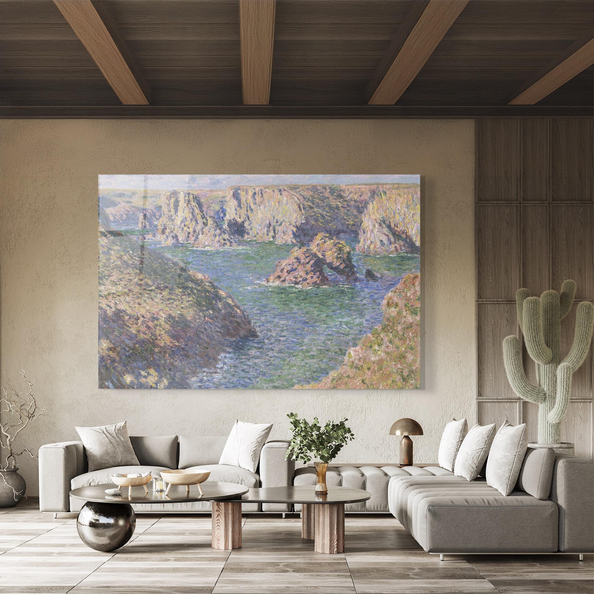 Стъклена картина Belle Isle mockup 8