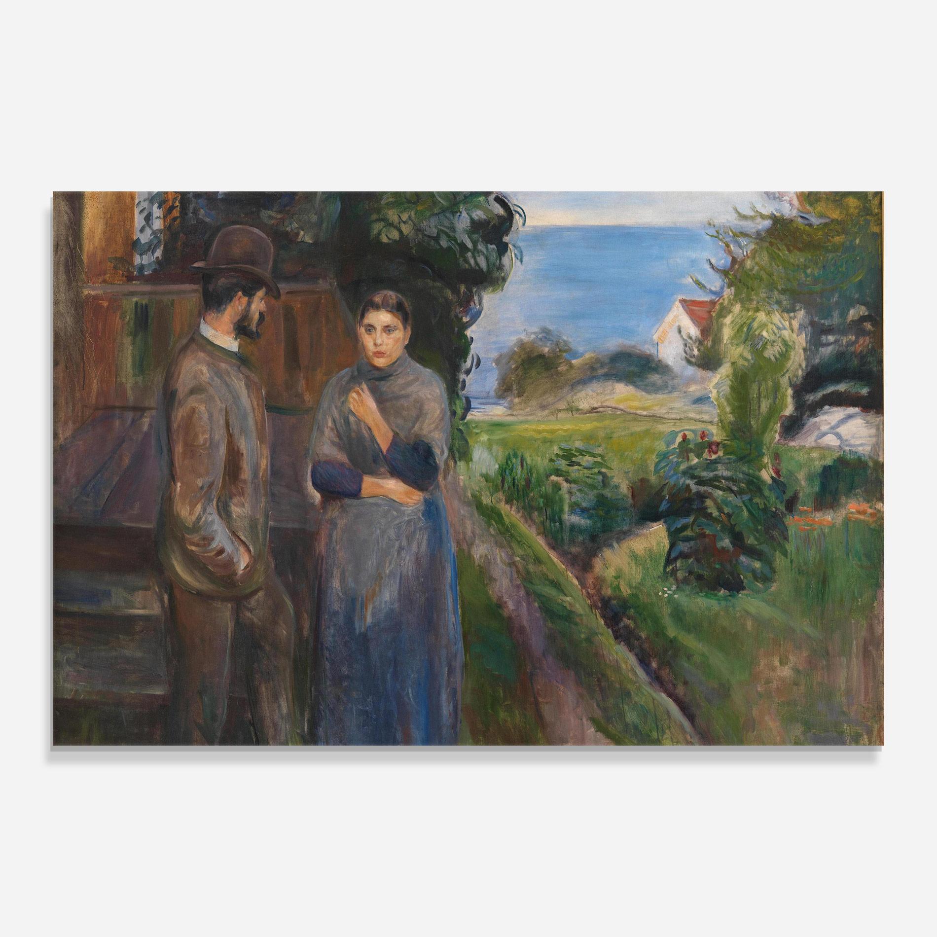 Стъклена картина Evening Passion mockup 0