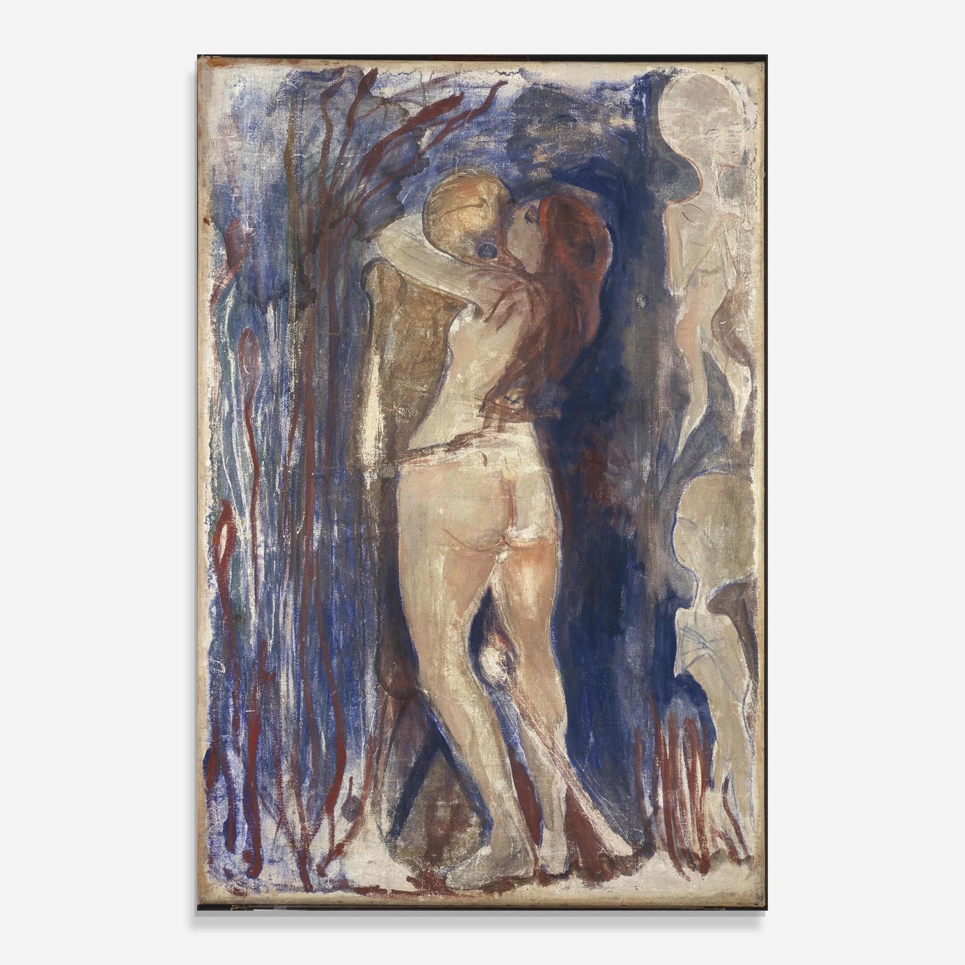 Стъклена картина Death And Life mockup 0