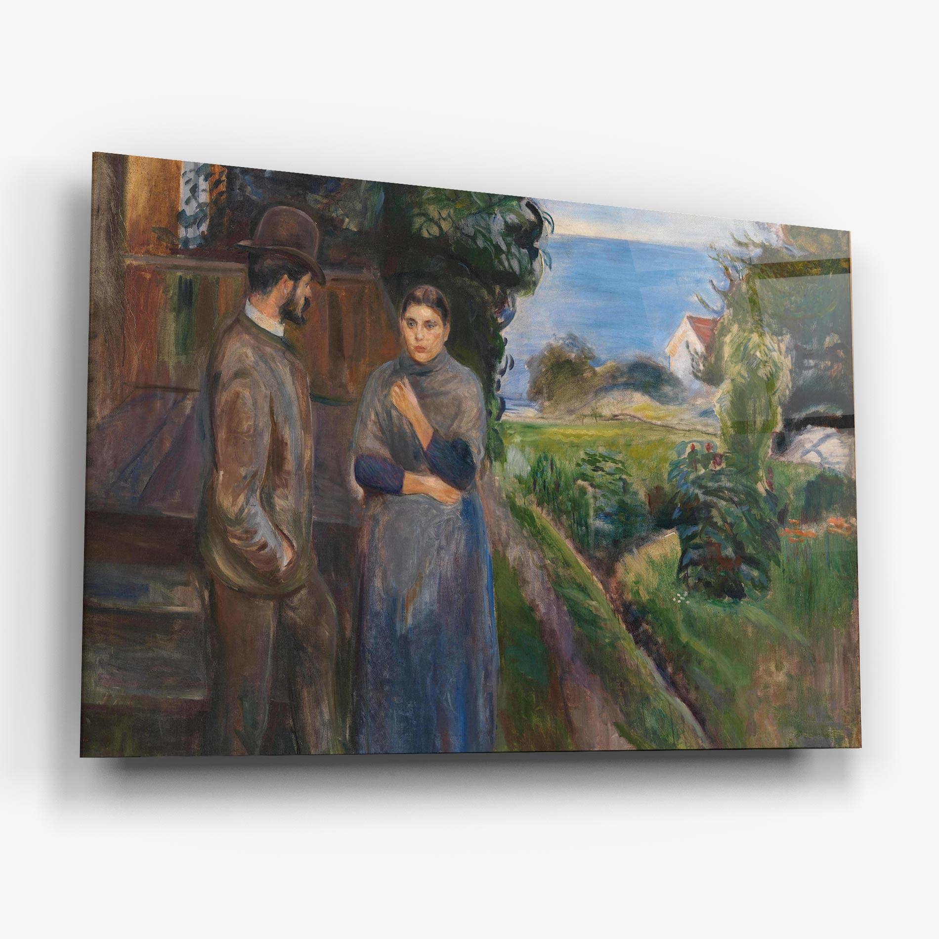 Стъклена картина Evening Passion mockup 6