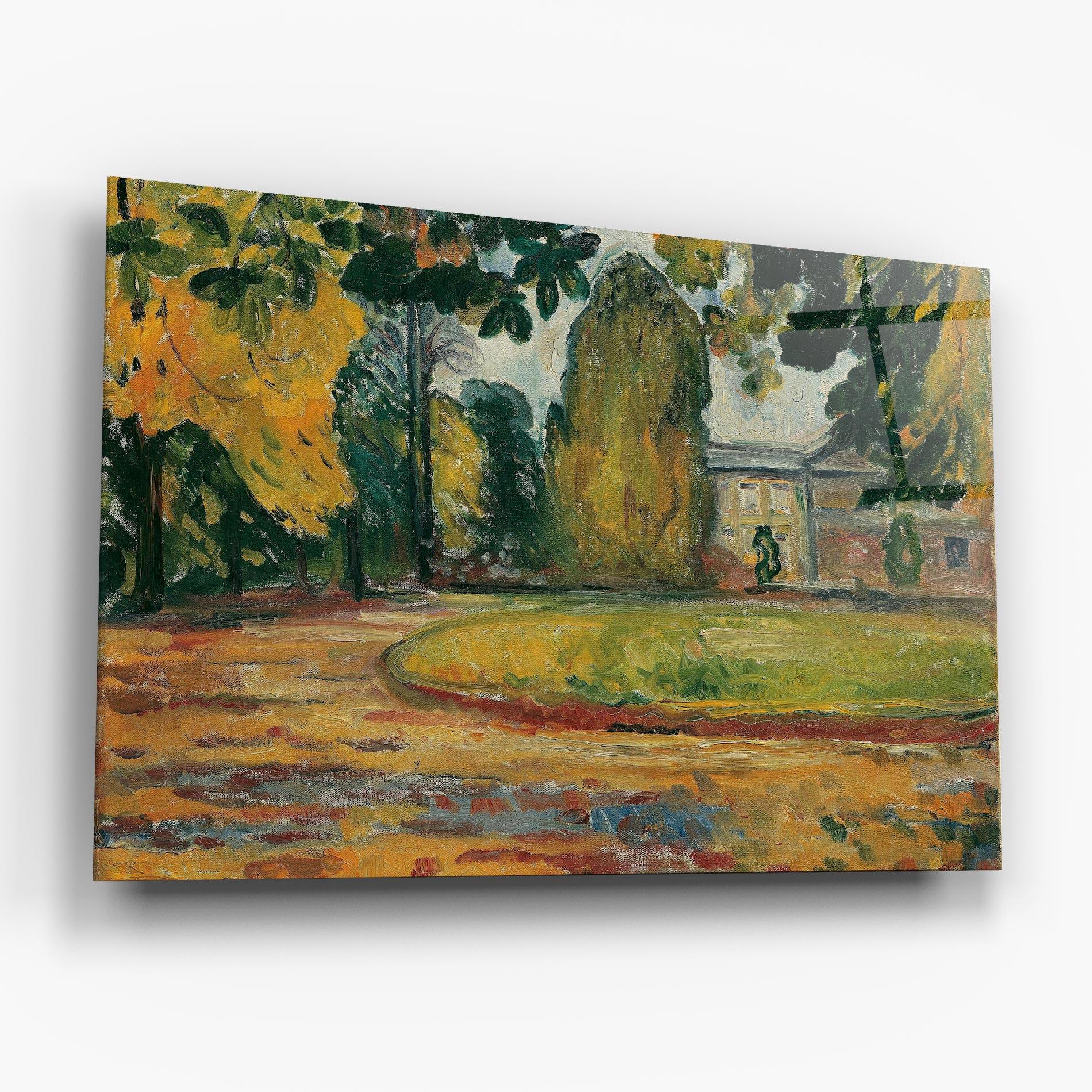 Стъклена картина Park In Kosen mockup 6