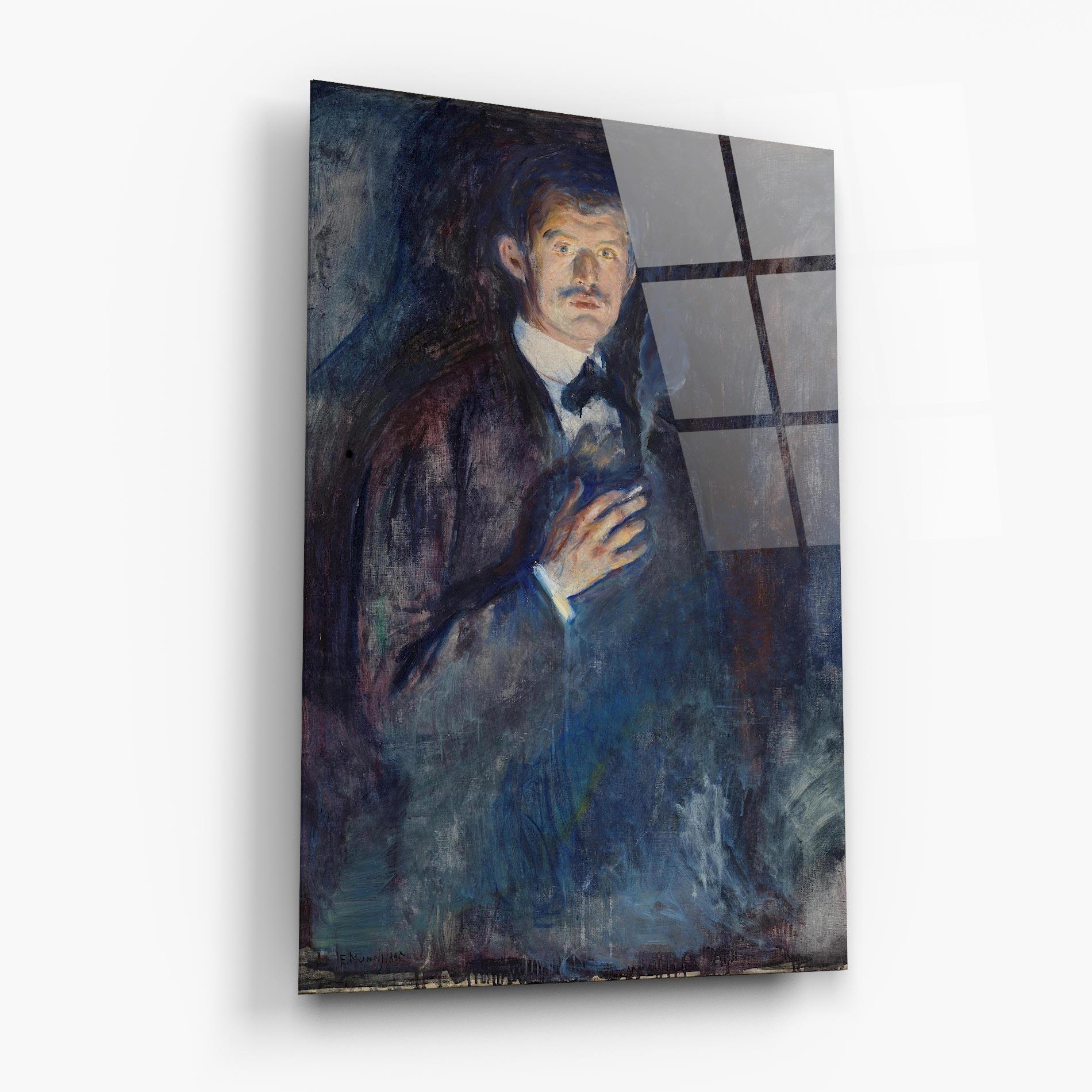 Стъклена картина Self Burning Cigarette mockup 6