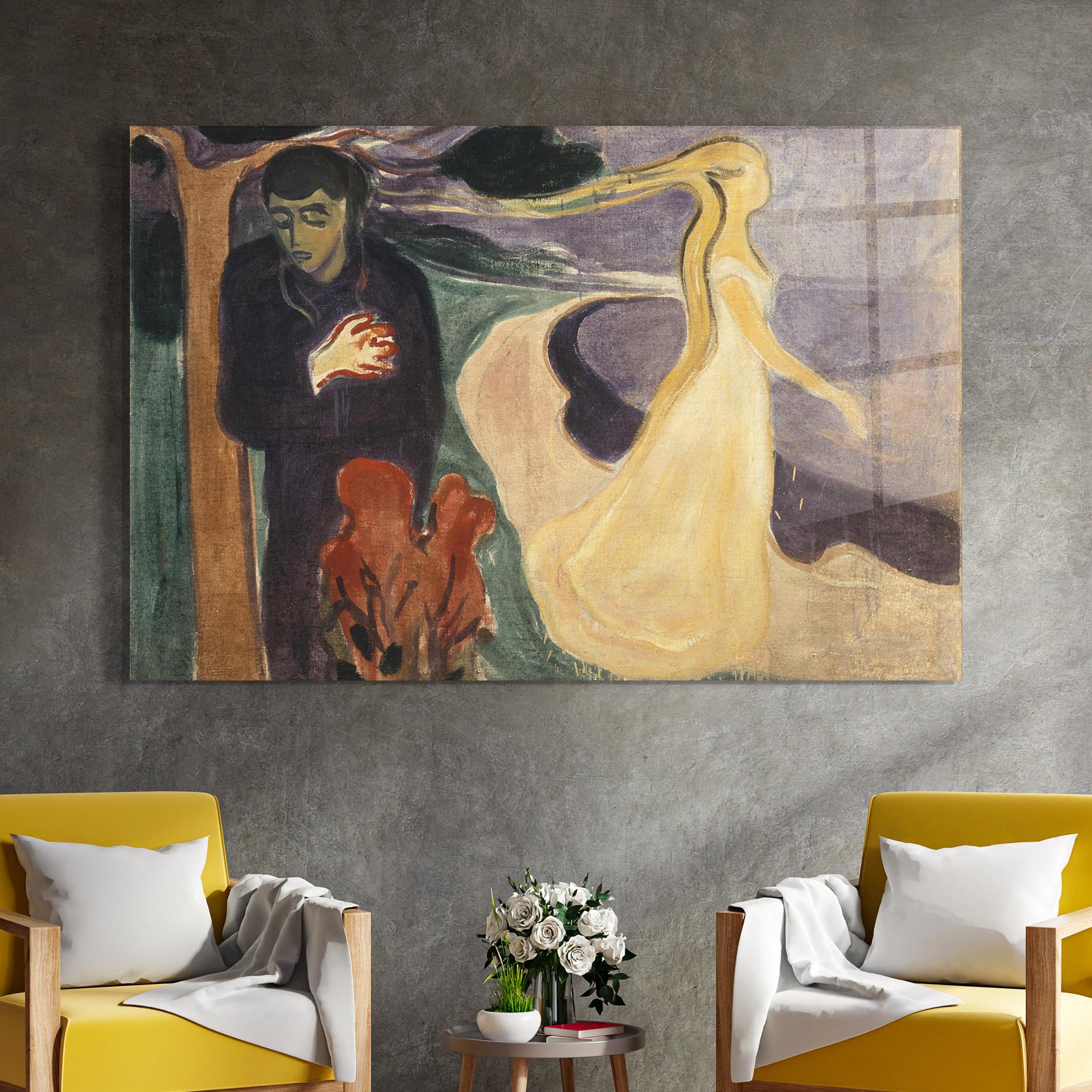 Стъклена картина Separation mockup 4