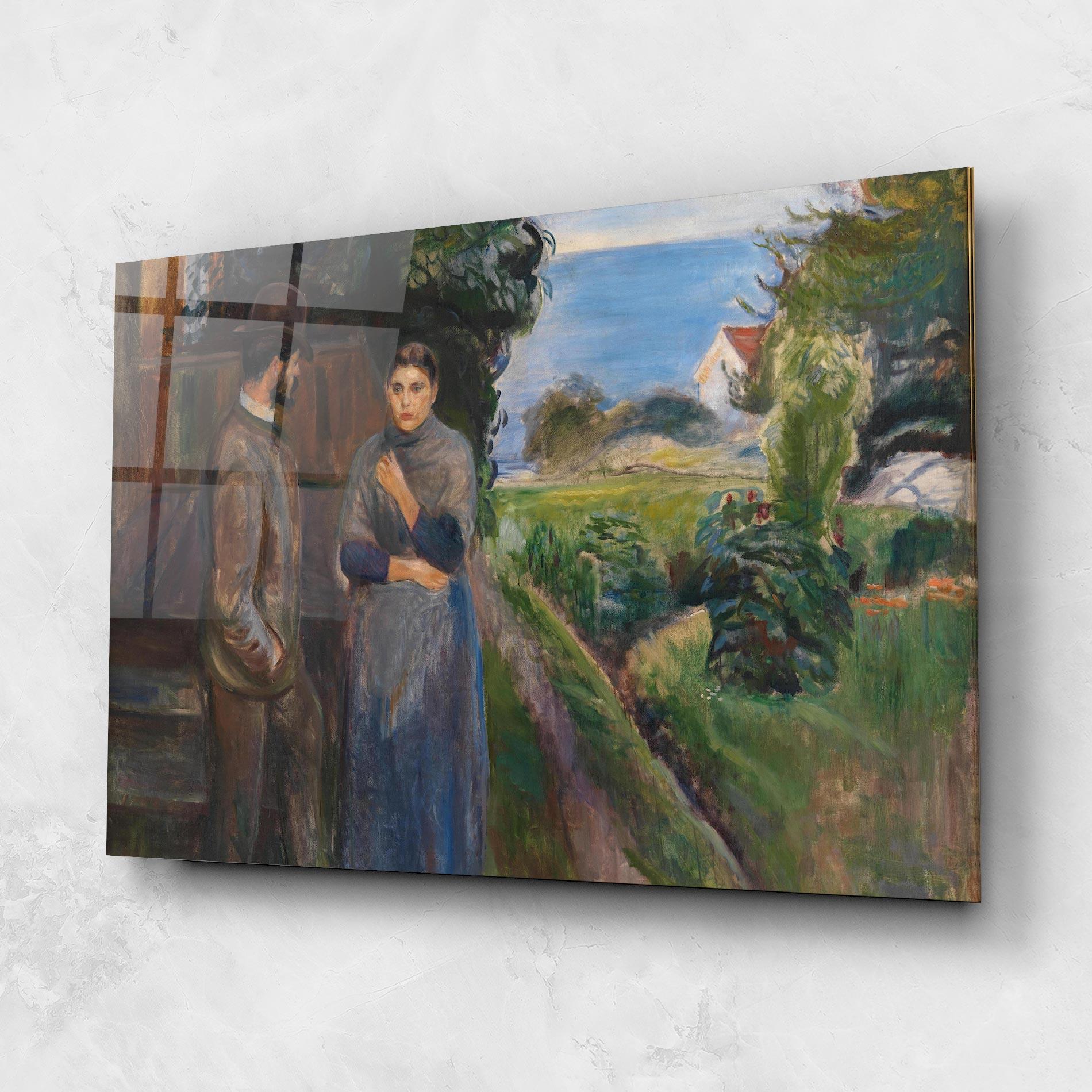 Стъклена картина Evening Passion mockup 1