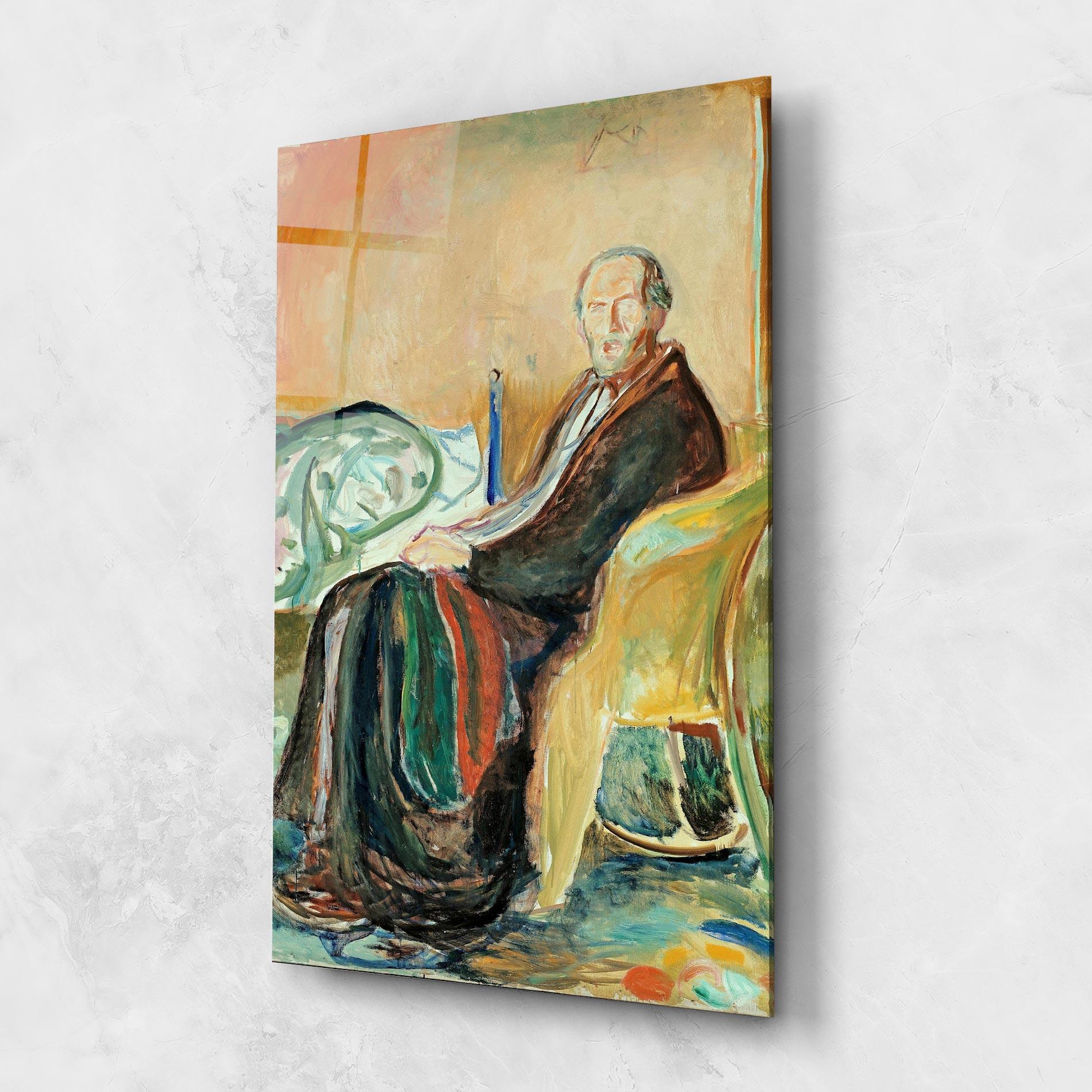 Стъклена картина Self Portrait Spanish mockup 1