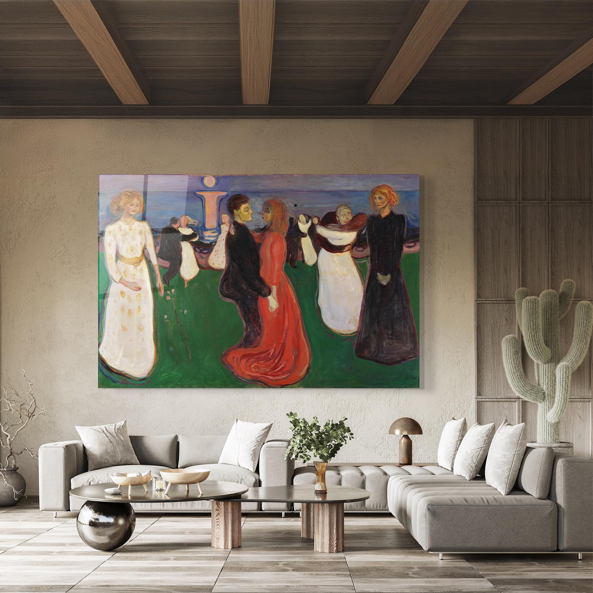 Стъклена картина Dance Of Life mockup 8