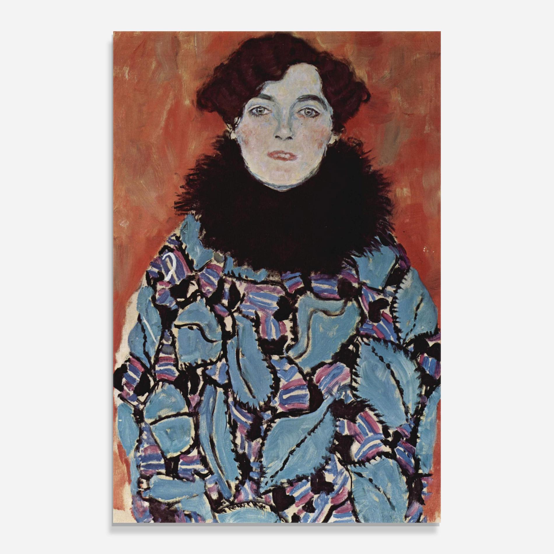 Стъклена картина Gustav Klimt Art mockup 0