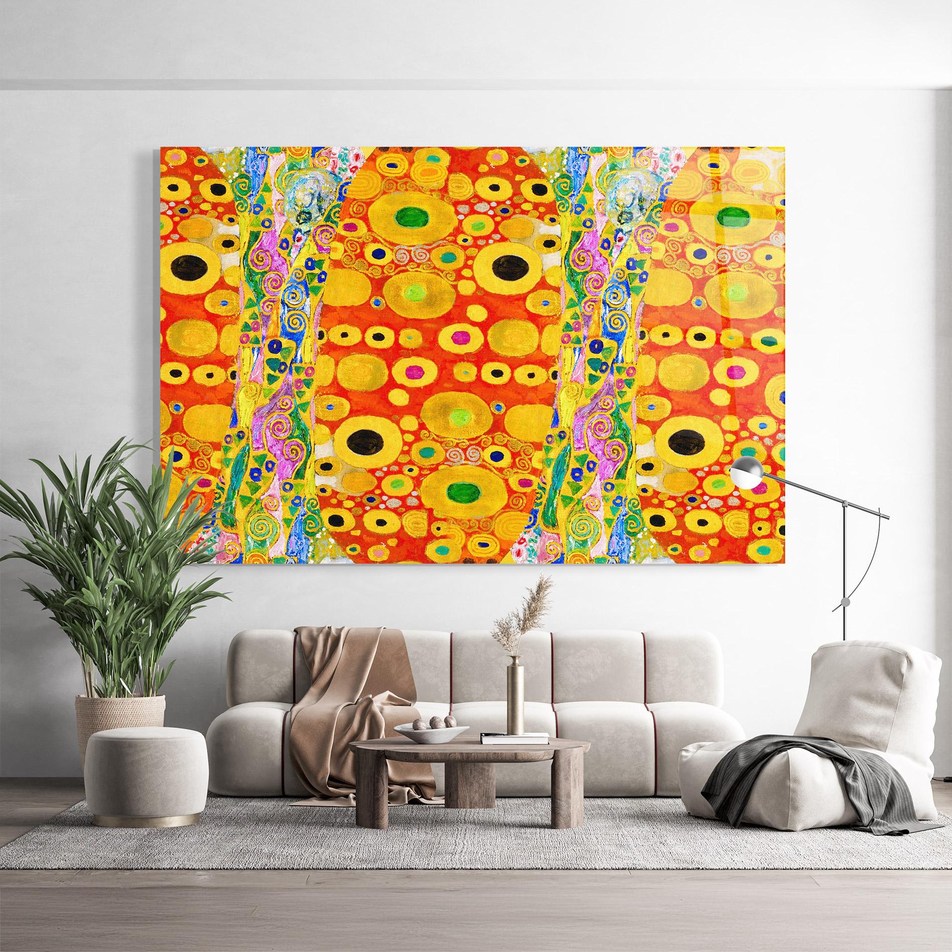 Стъклена картина Hope Ii Patterned mockup 9