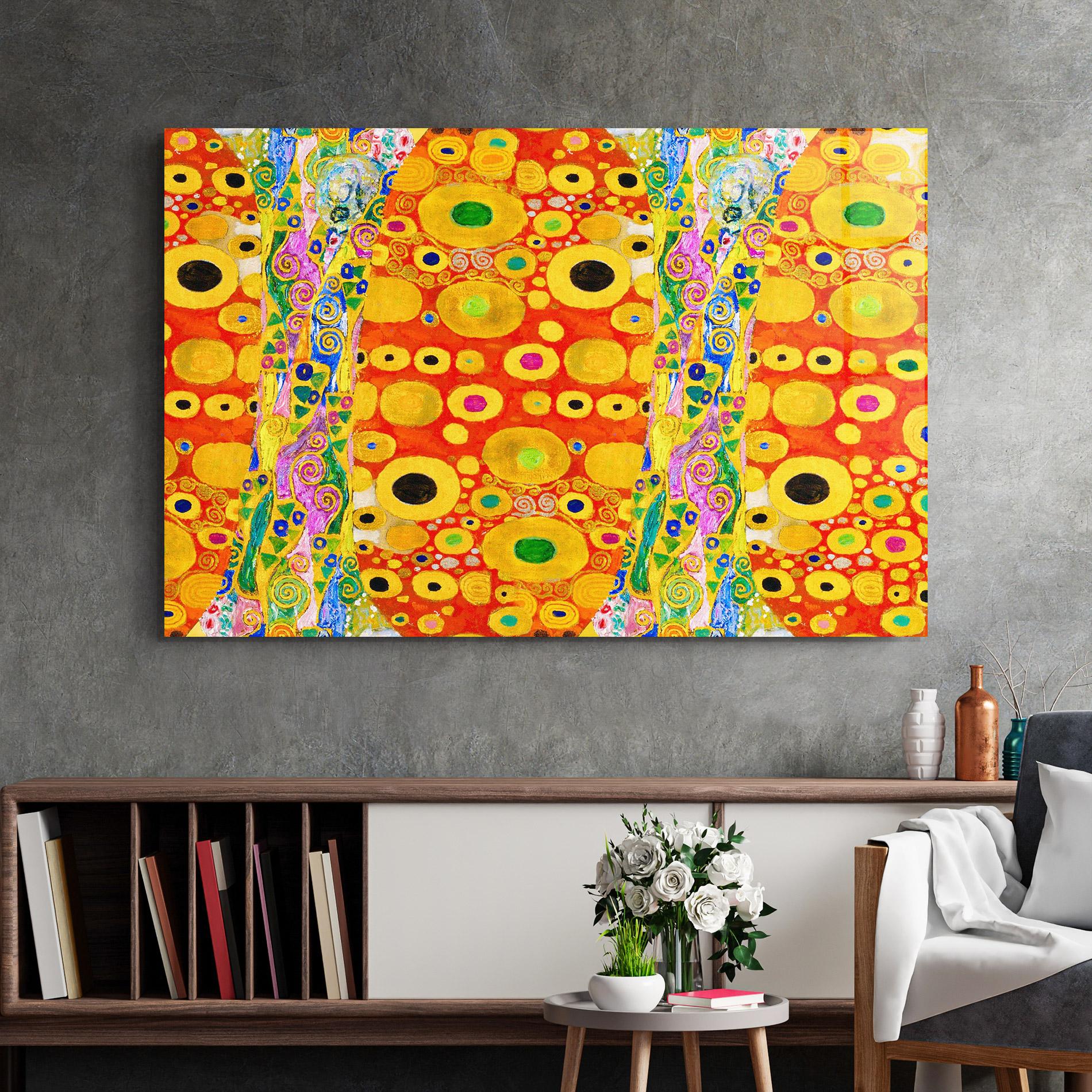 Стъклена картина Hope Ii Patterned mockup 2