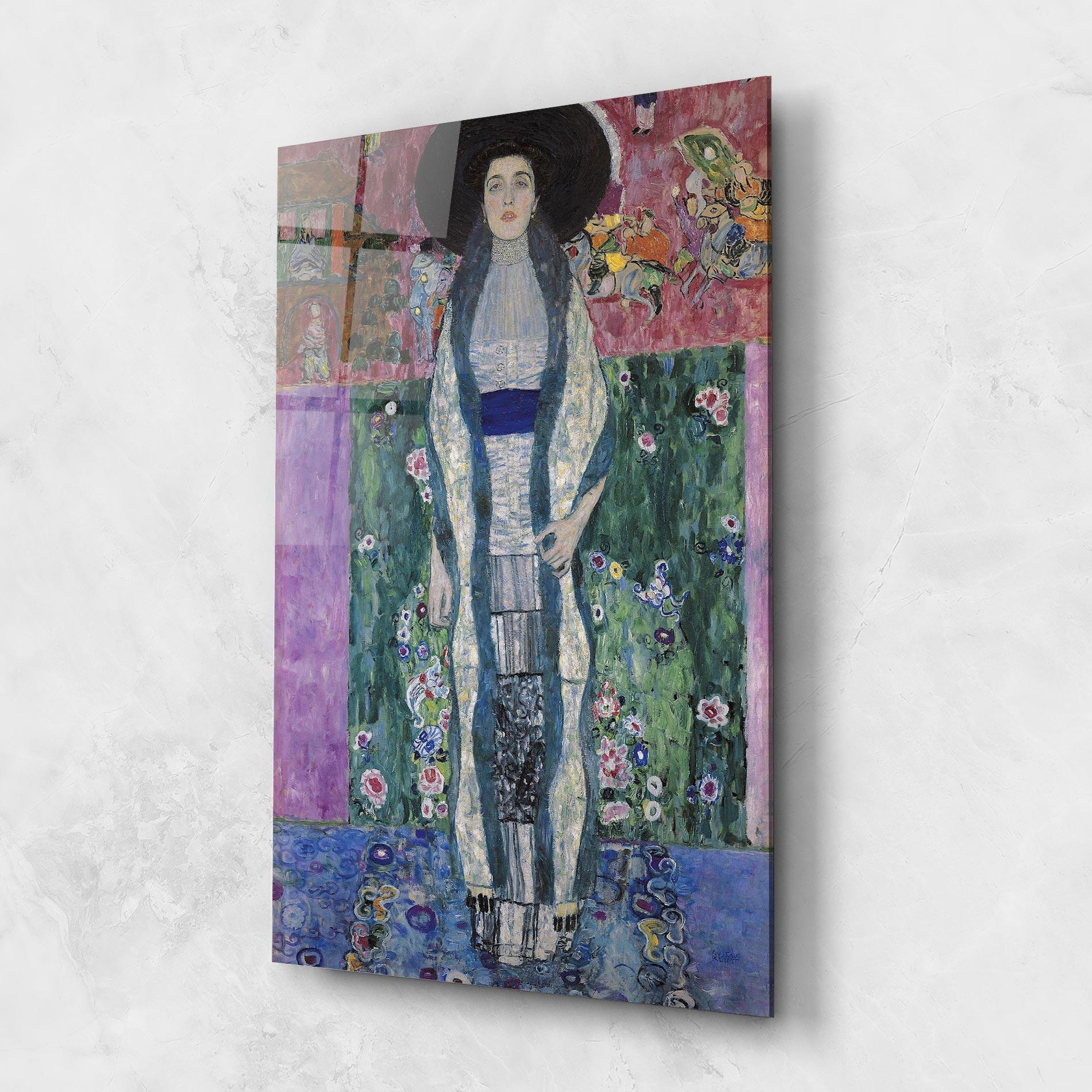 Стъклена картина Portrait Of Adele Bloch mockup 1