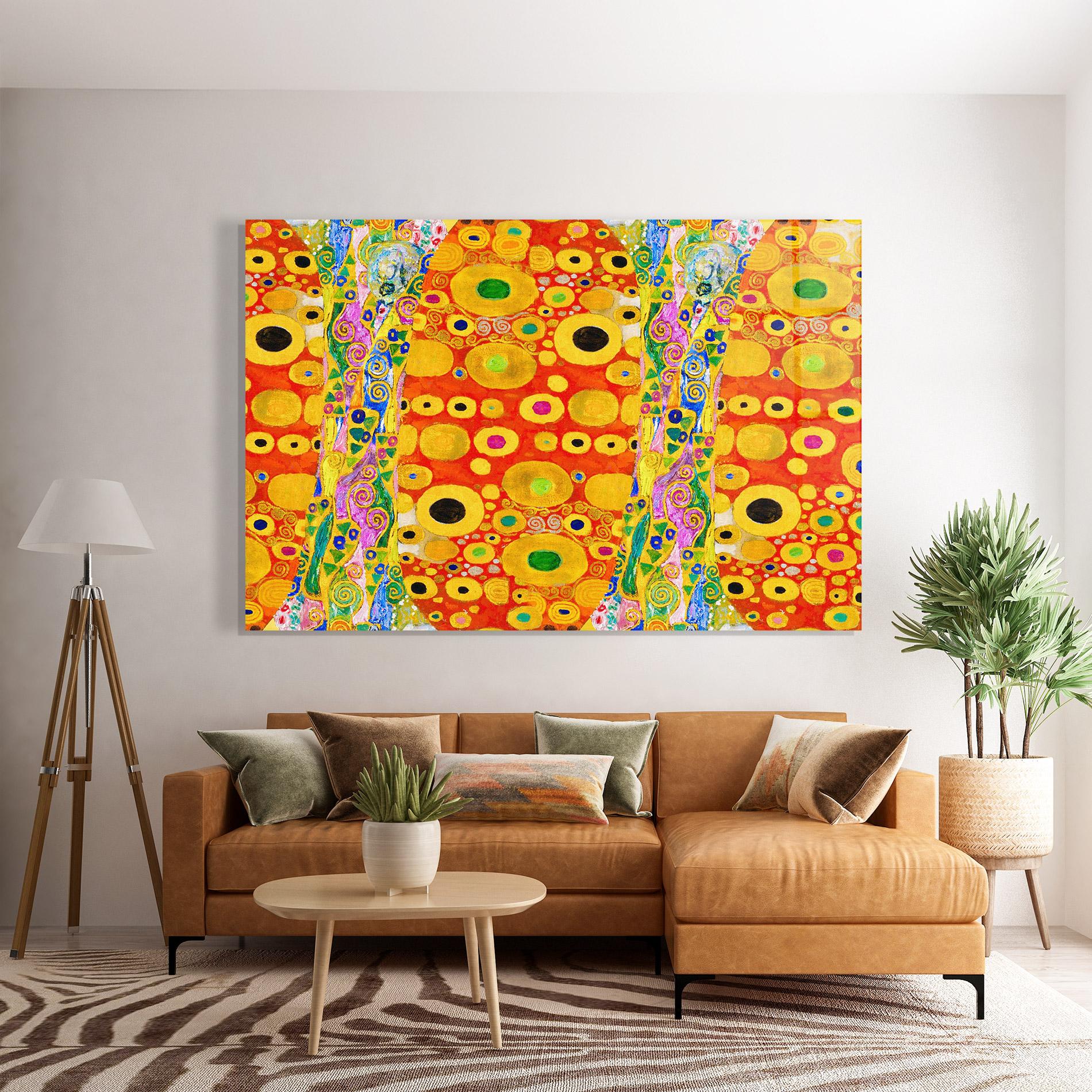 Стъклена картина Hope Ii Patterned mockup 7