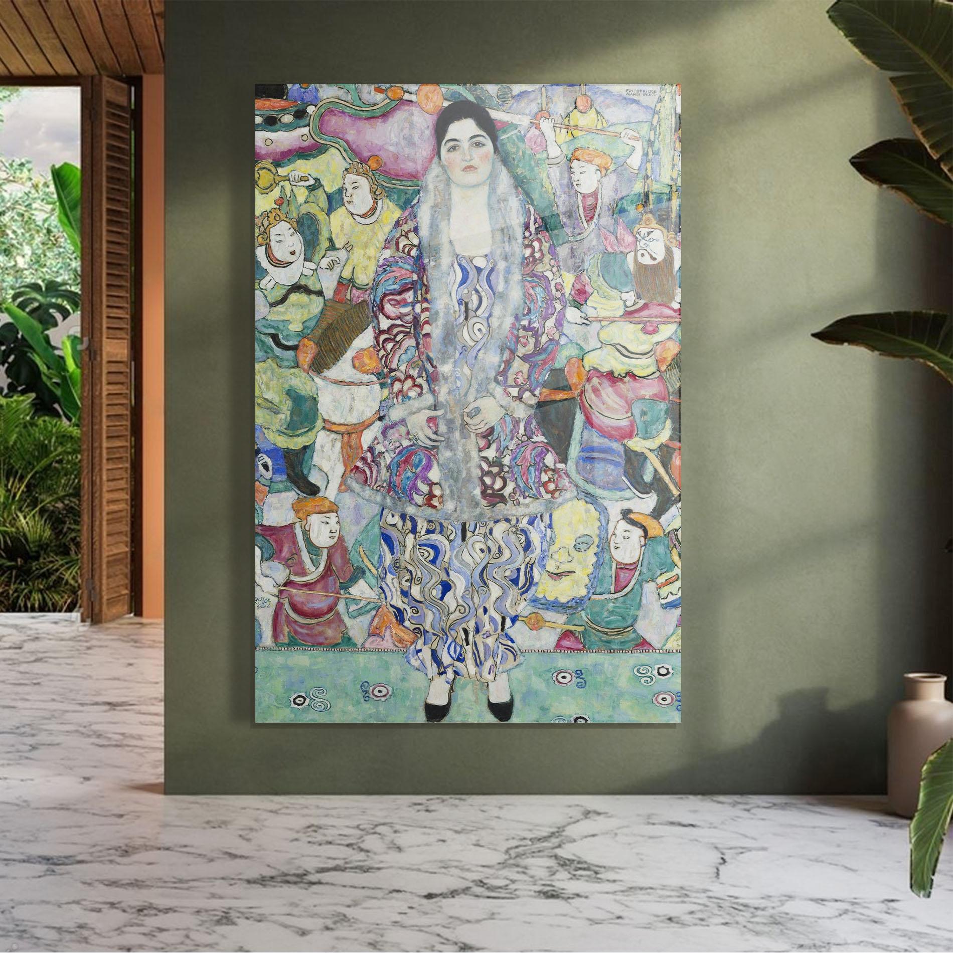 Стъклена картина Portrait Of Friedericke mockup 7